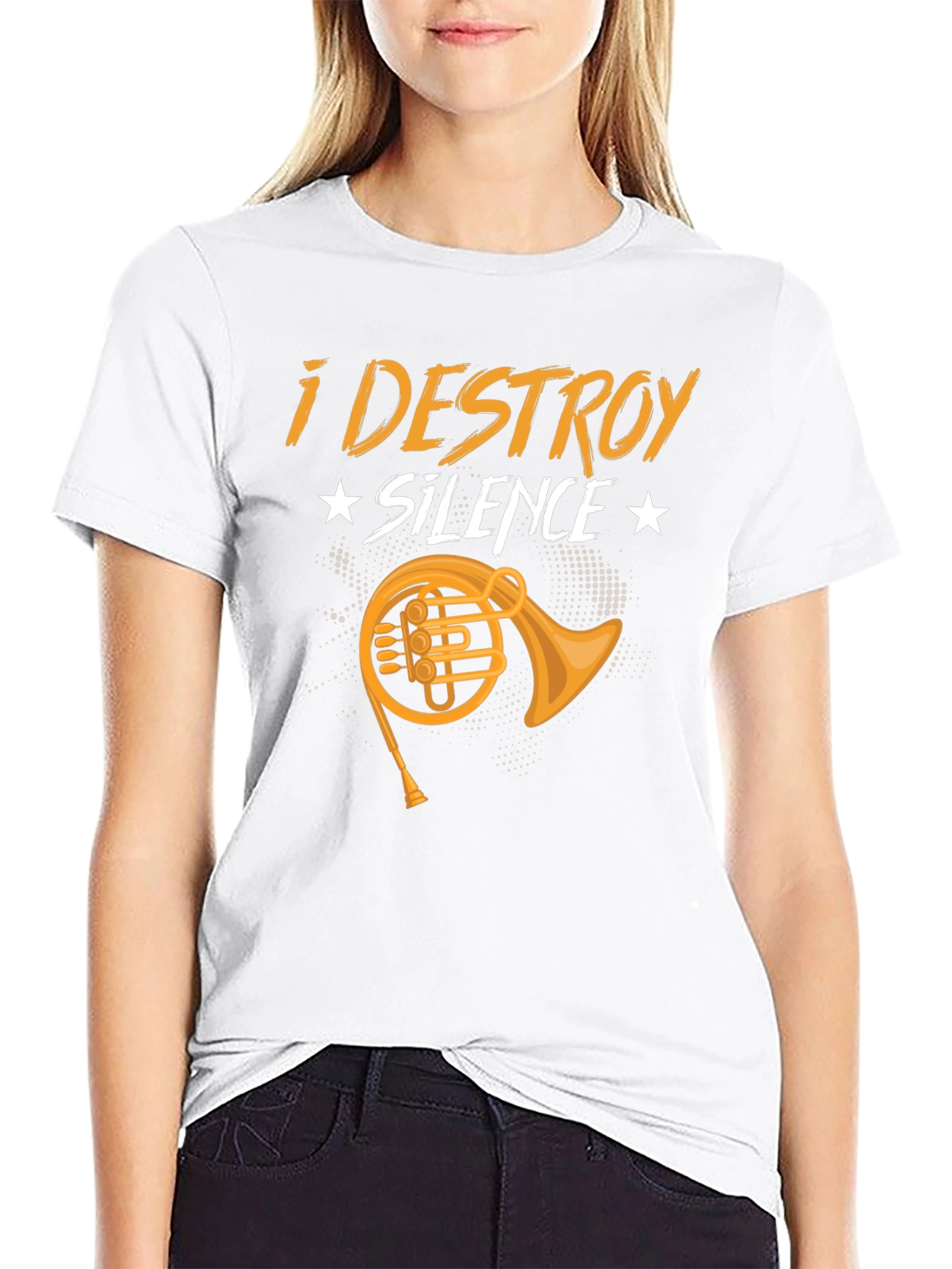 I Destroy Silence T-Shirt - Music Lover Tee