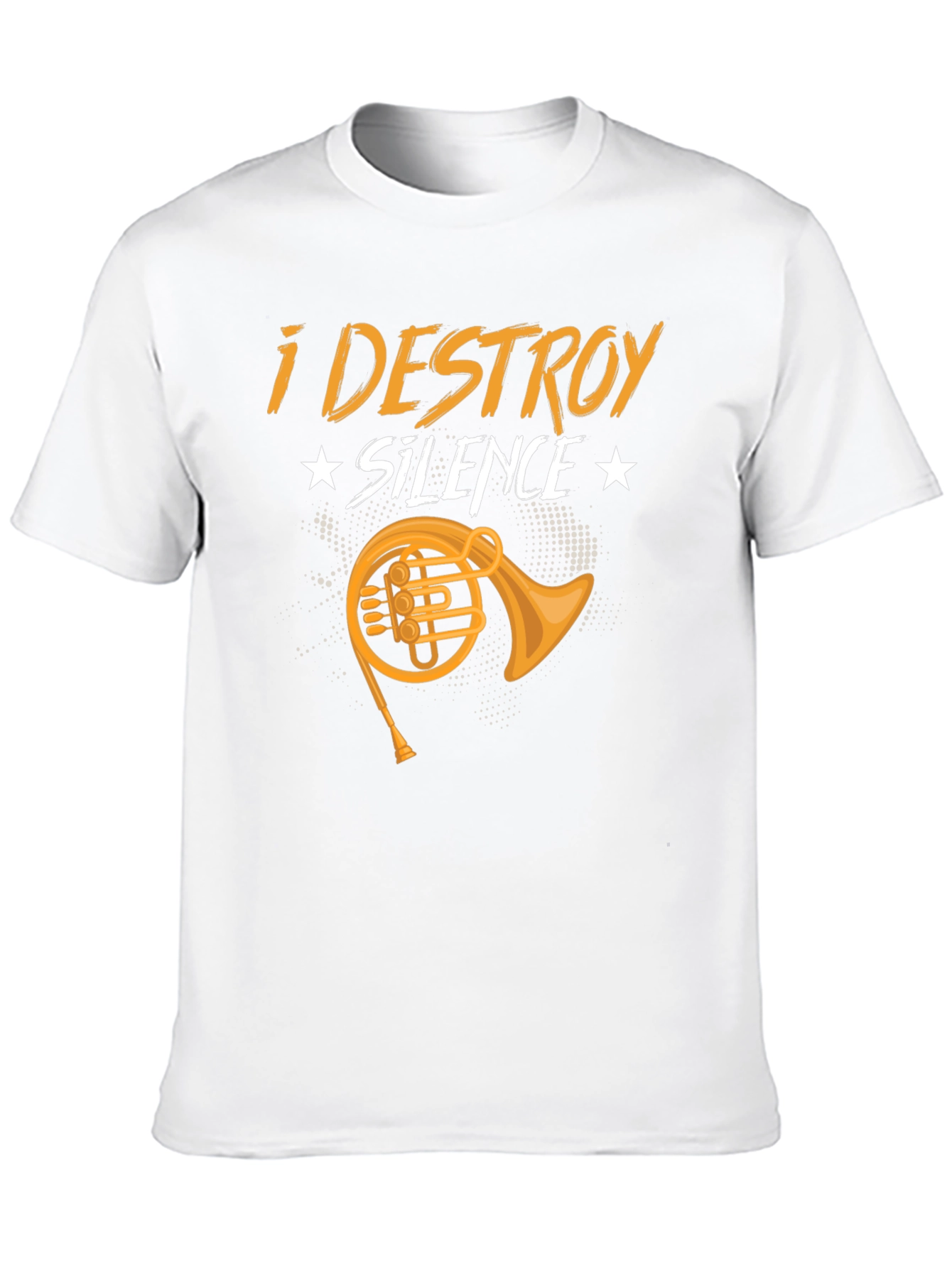 I Destroy Silence T-Shirt - Music Lover Tee