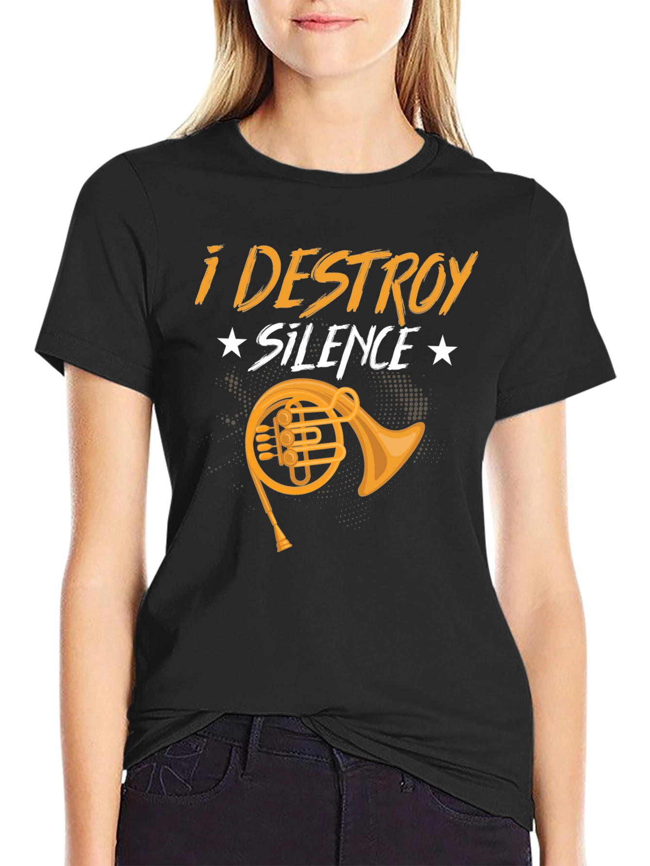 I Destroy Silence T-Shirt - Music Lover Tee