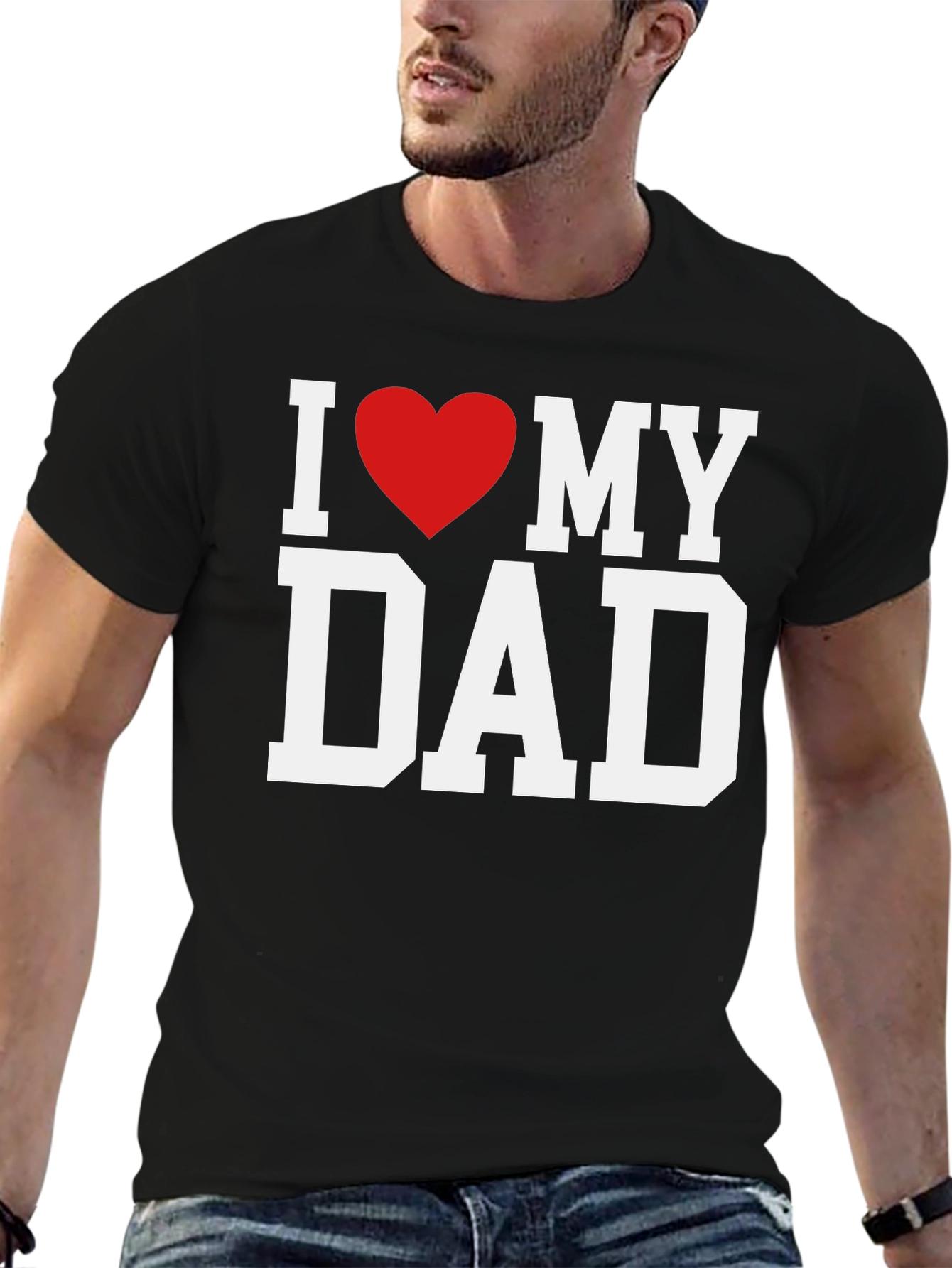 I Heart My Dad T-Shirt - Fathers Day Gift