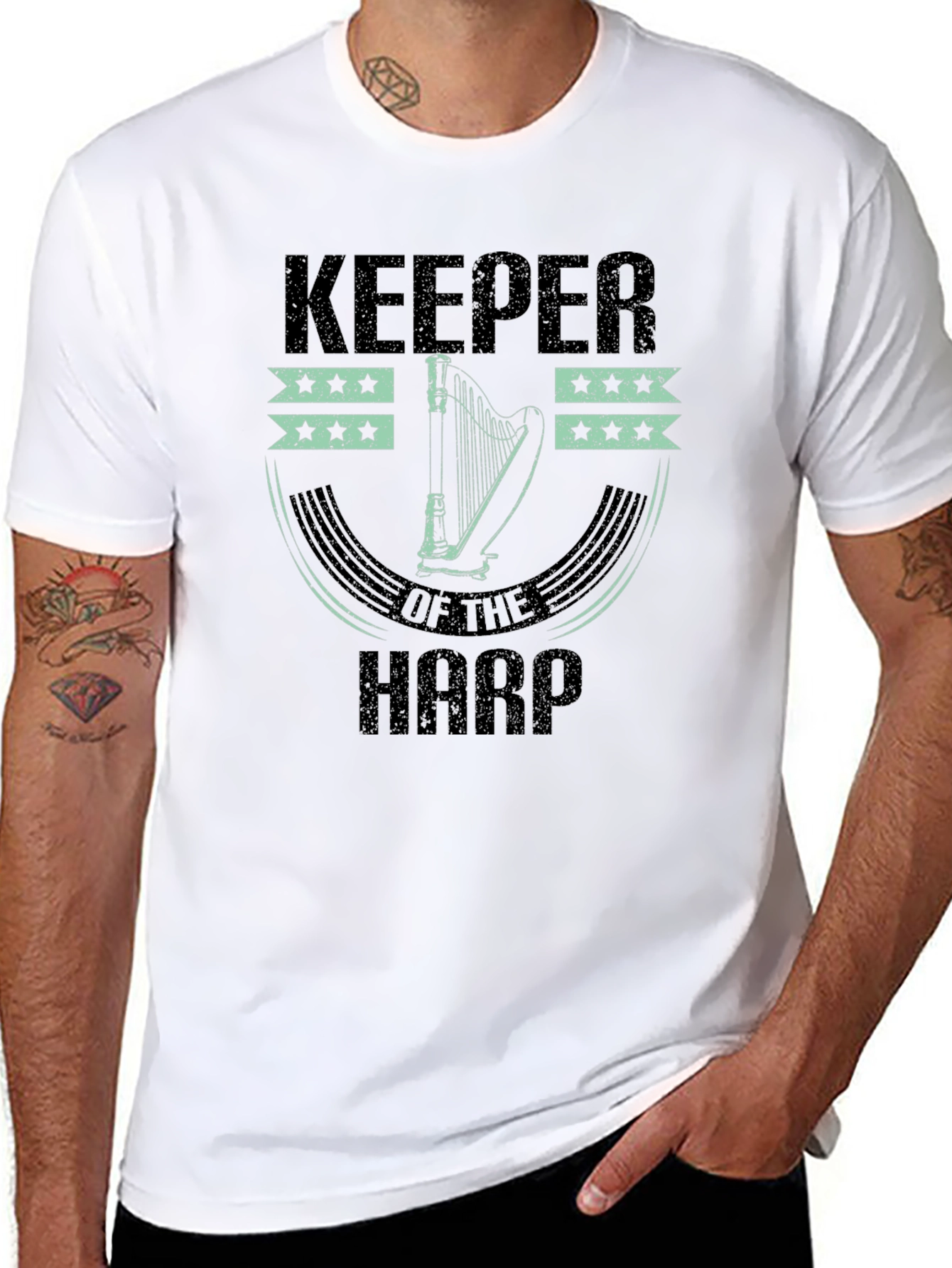 Keeper of the Harp Graphic Tee