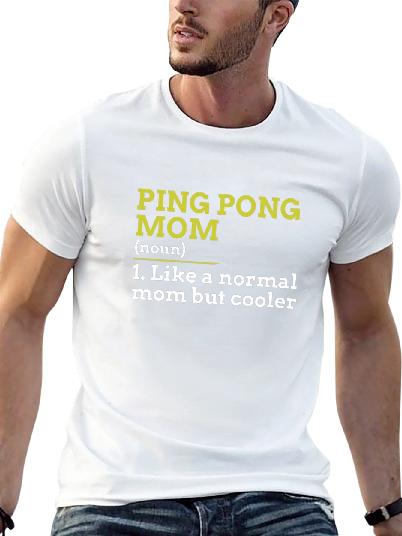 Ping Pong Mom Graphic T-Shirt