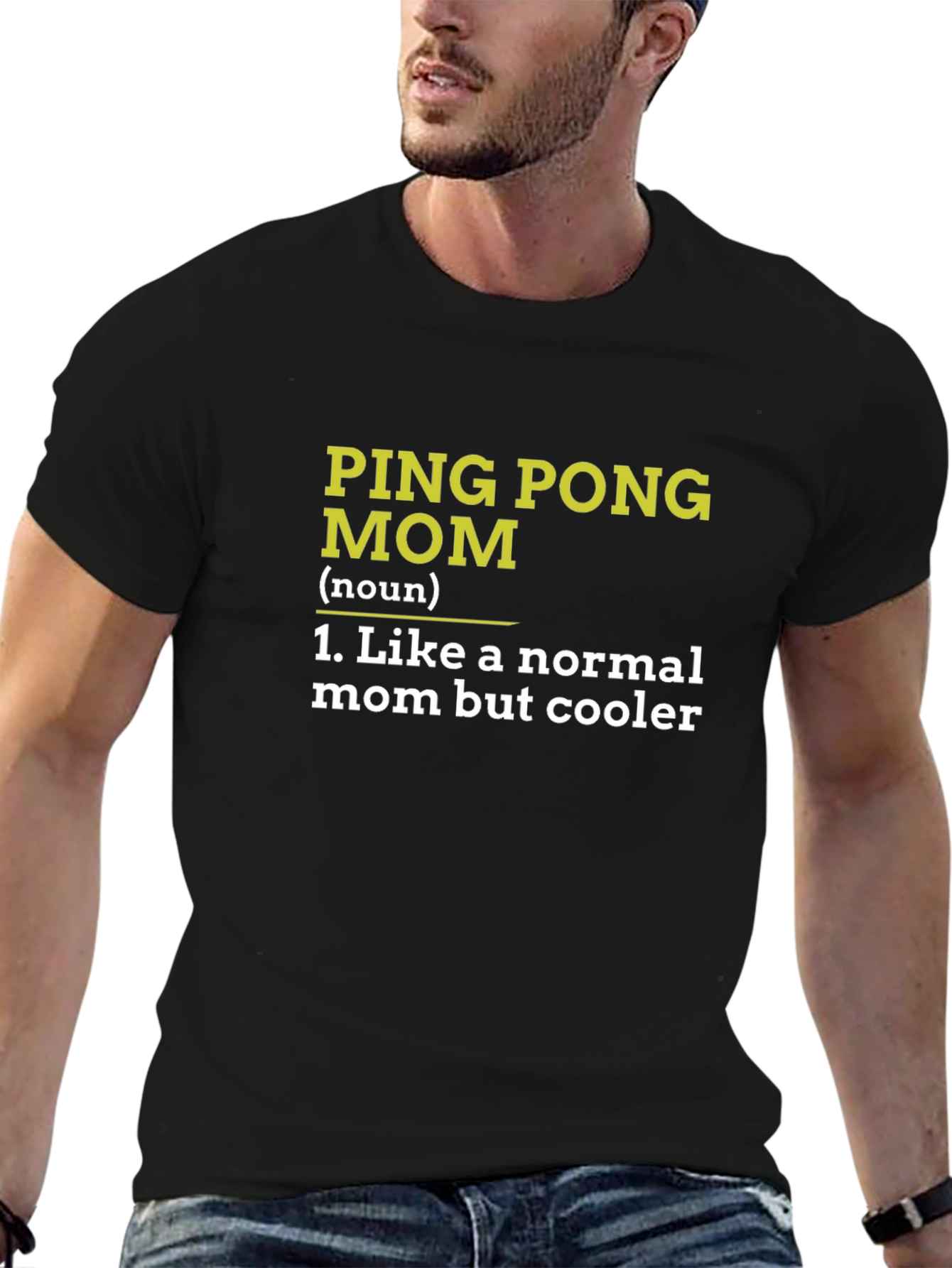 Ping Pong Mom Graphic T-Shirt