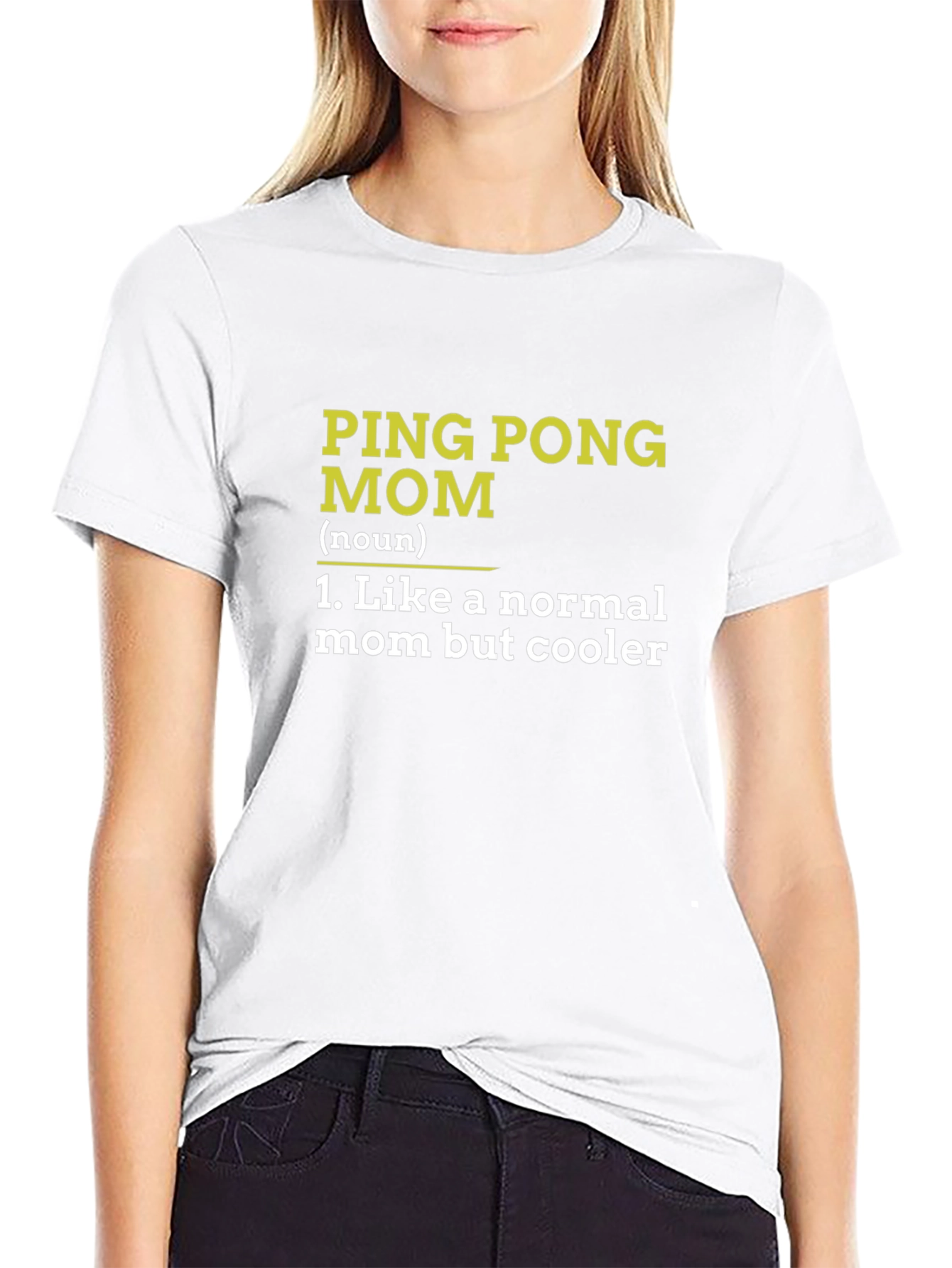 Ping Pong Mom Graphic T-Shirt