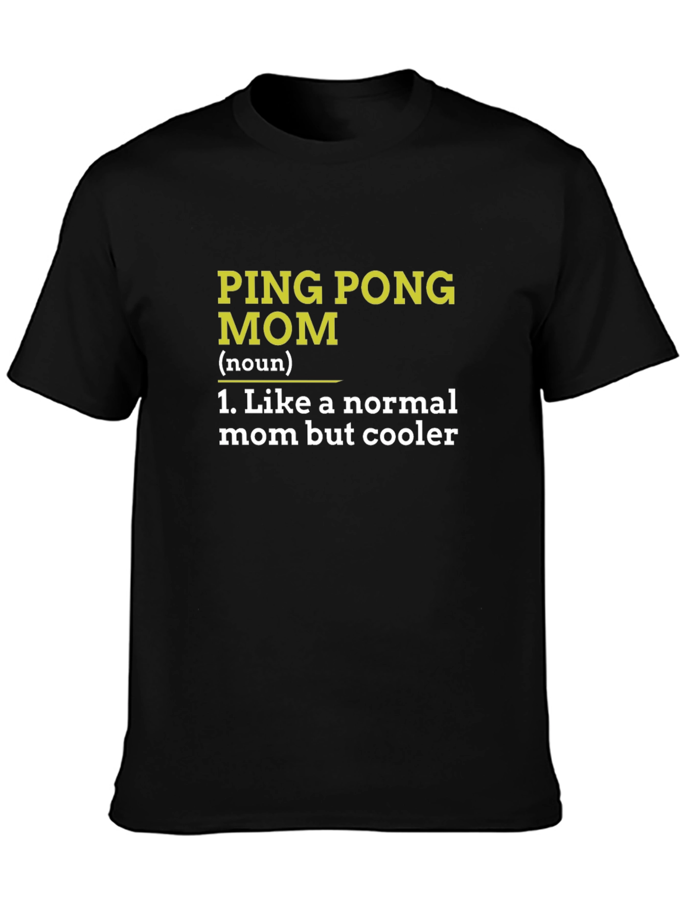 Ping Pong Mom Graphic T-Shirt