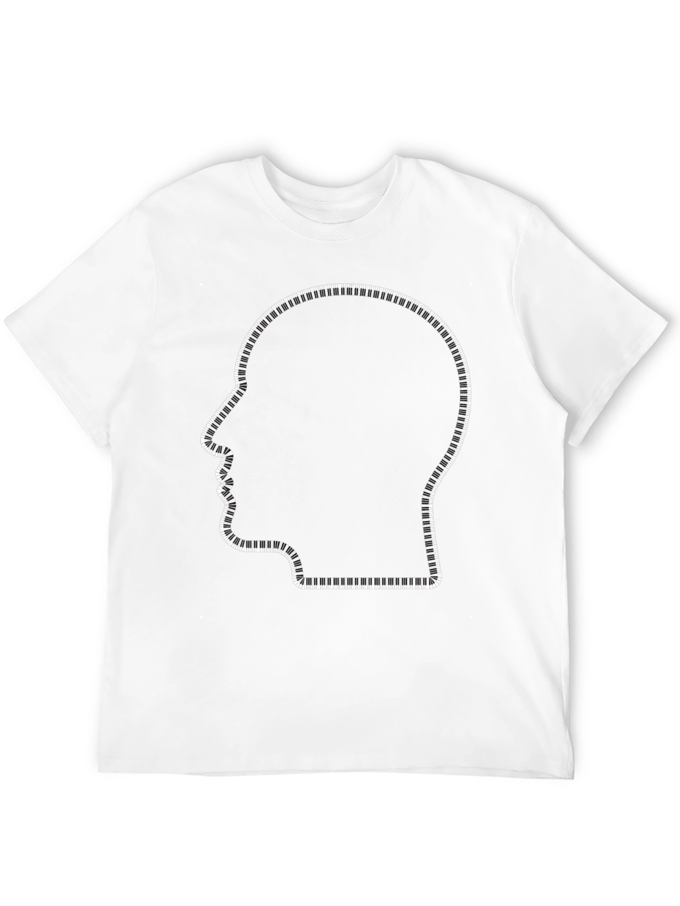 Piano Keys Mind T-Shirt - Music Lover Tee