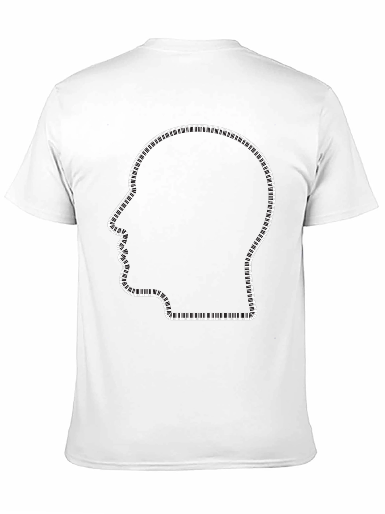 Piano Keys Mind T-Shirt - Music Lover Tee