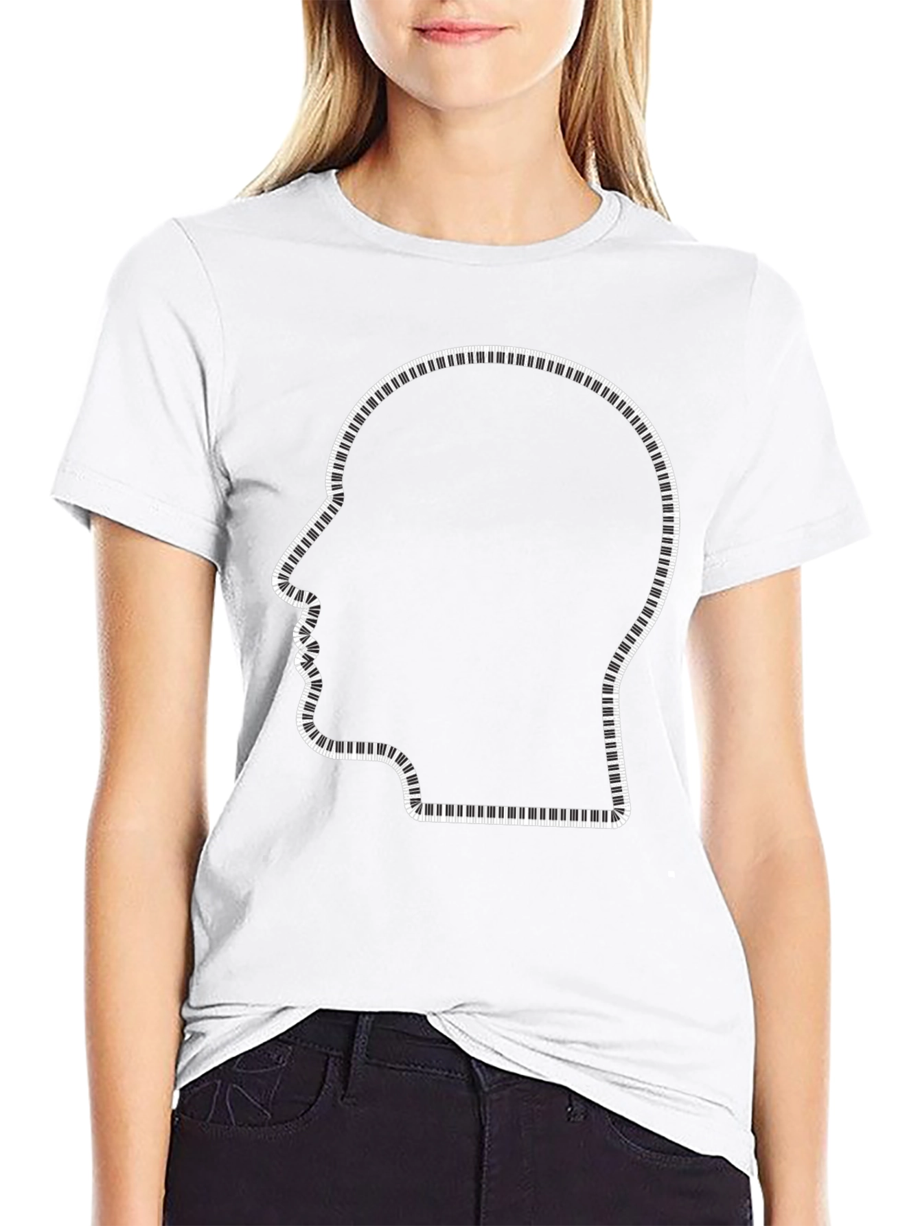 Piano Keys Mind T-Shirt - Music Lover Tee