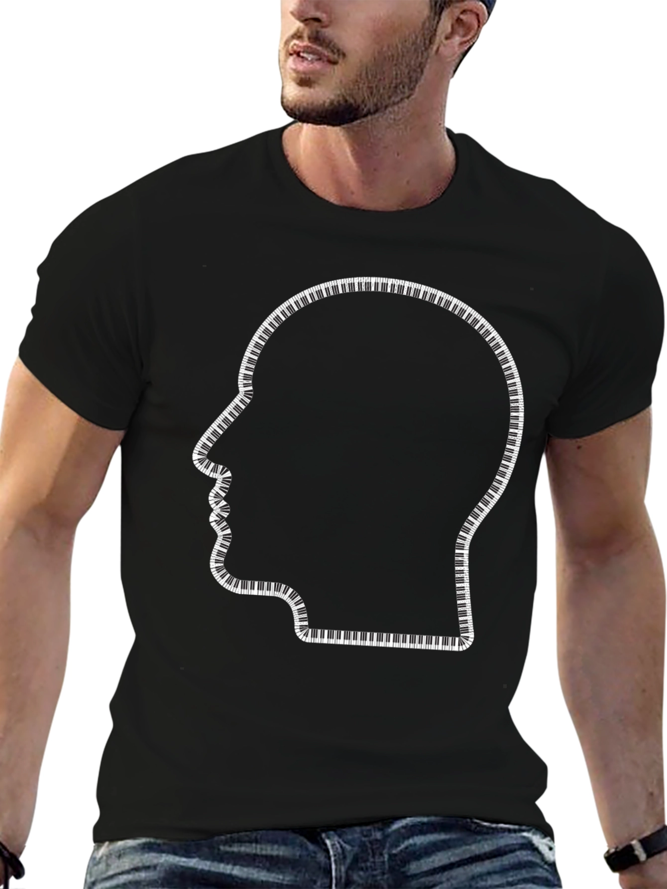 Piano Keys Mind T-Shirt - Music Lover Tee