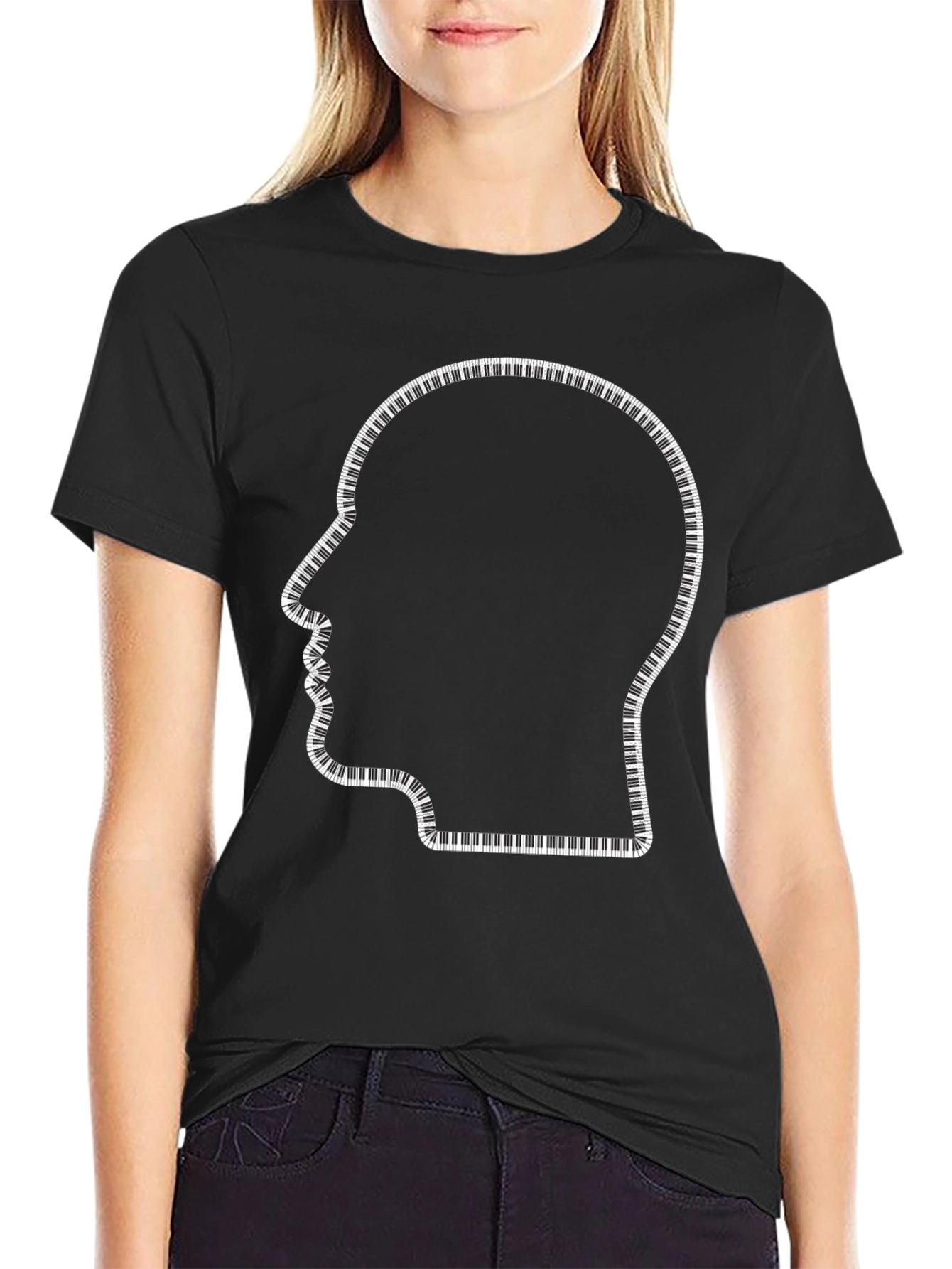 Piano Keys Mind T-Shirt - Music Lover Tee