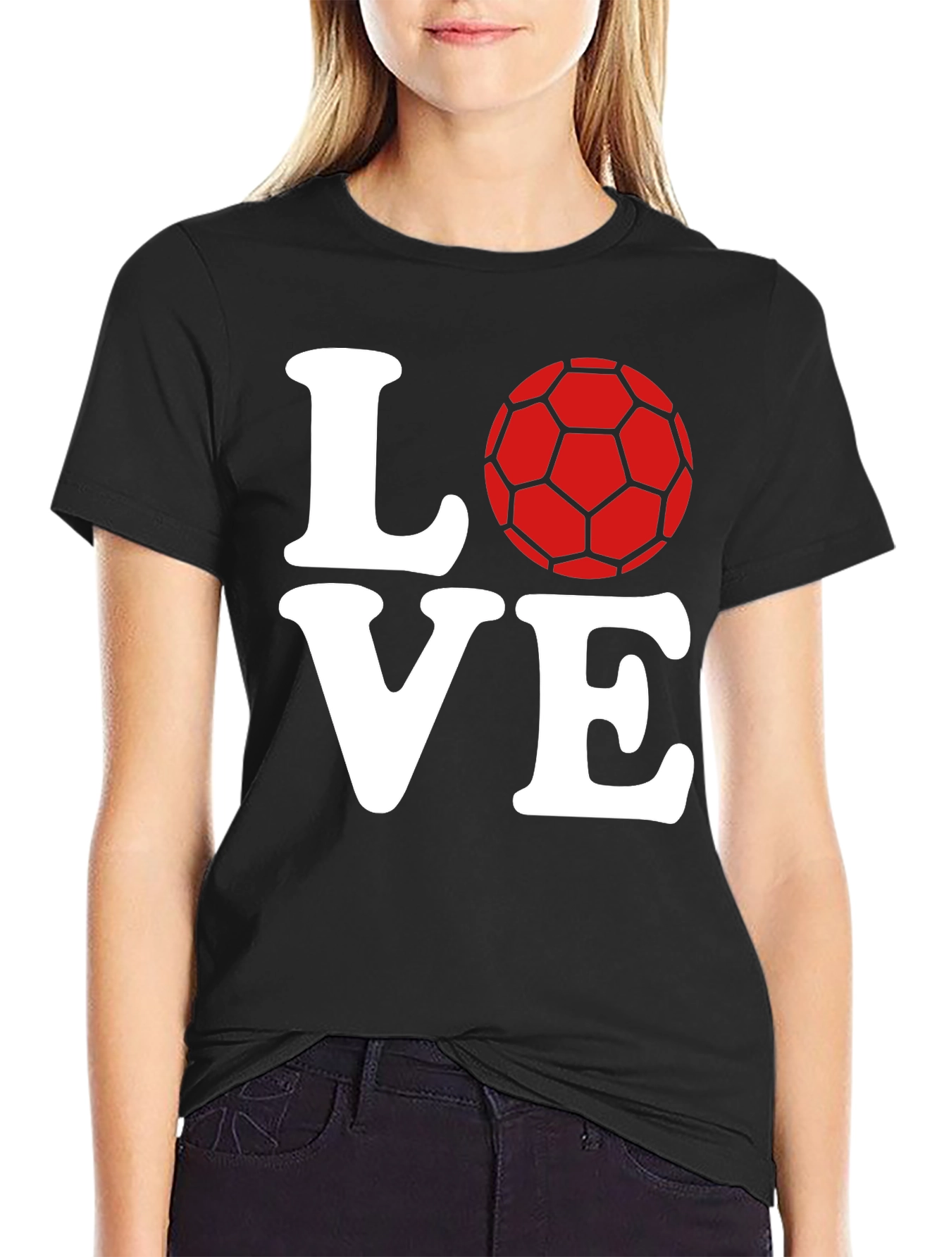 Love Handball T-Shirt - Sporty Casual Tee