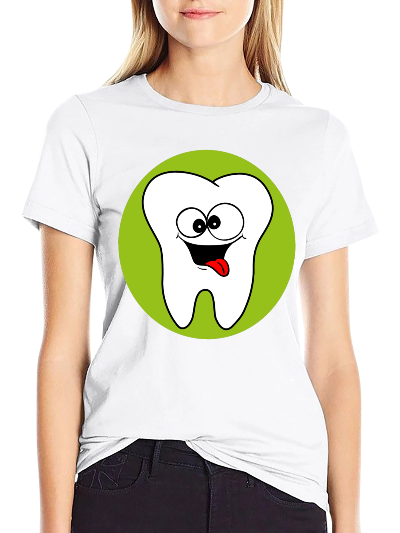 Funny Tooth Graphic Tee - Dental Humor T-Shirt