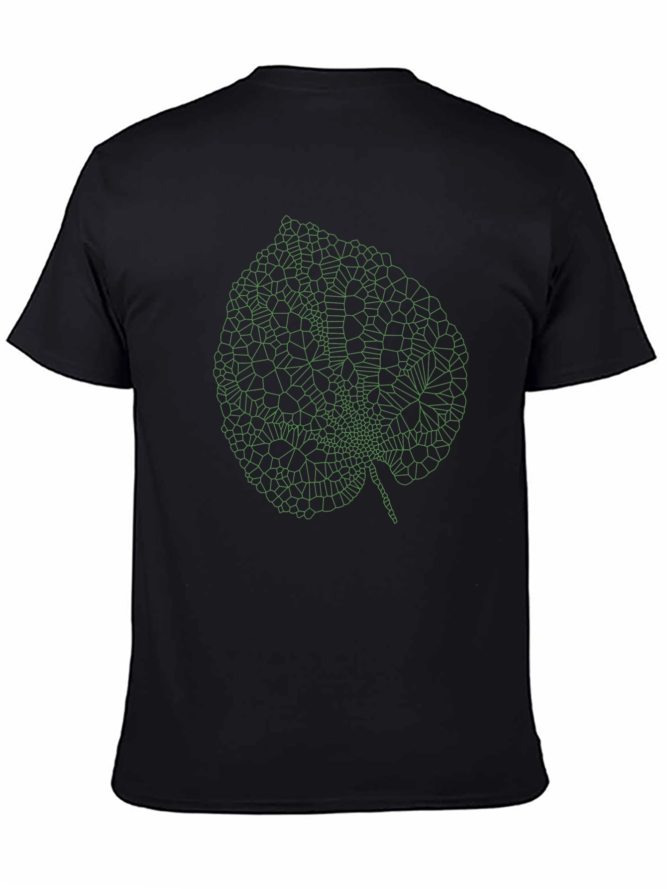 Leaf Graphic T-Shirt - Black