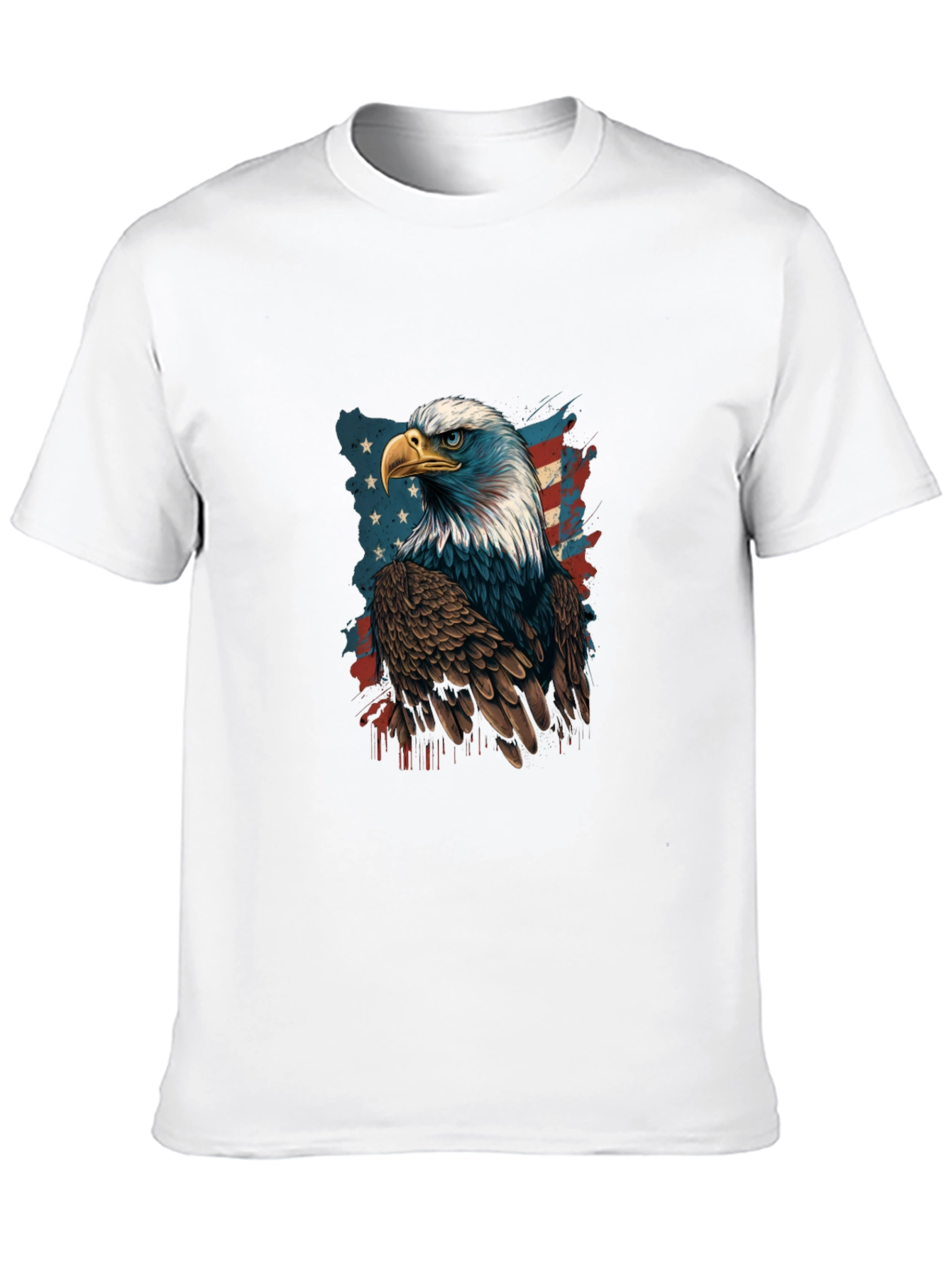 American Eagle Patriotic Graphic Tee