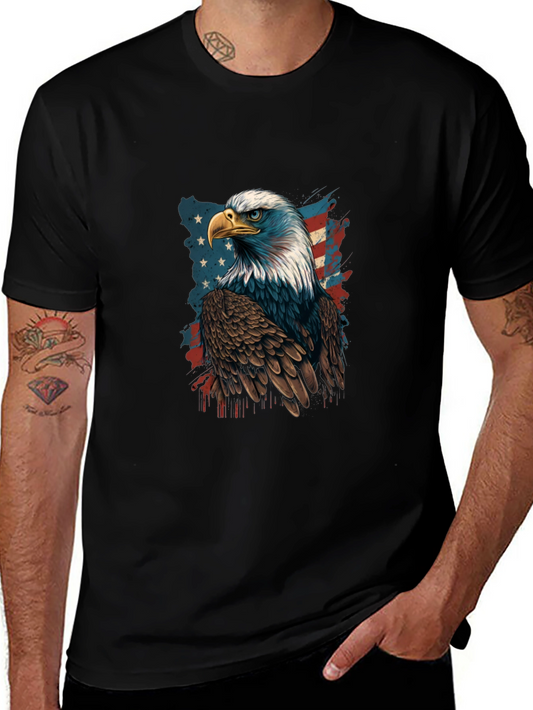 American Eagle Patriotic Graphic Tee