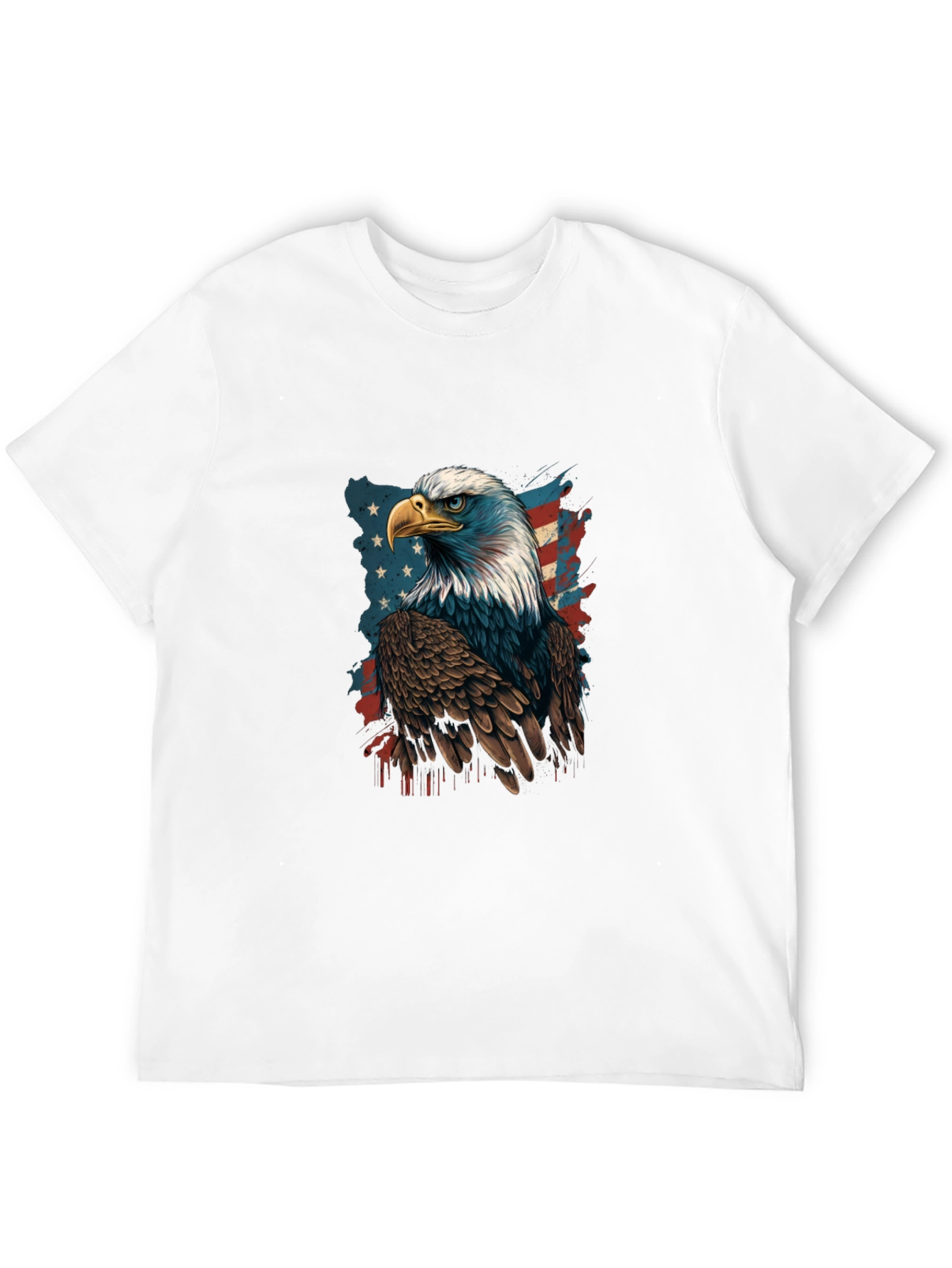 American Eagle Patriotic Graphic Tee
