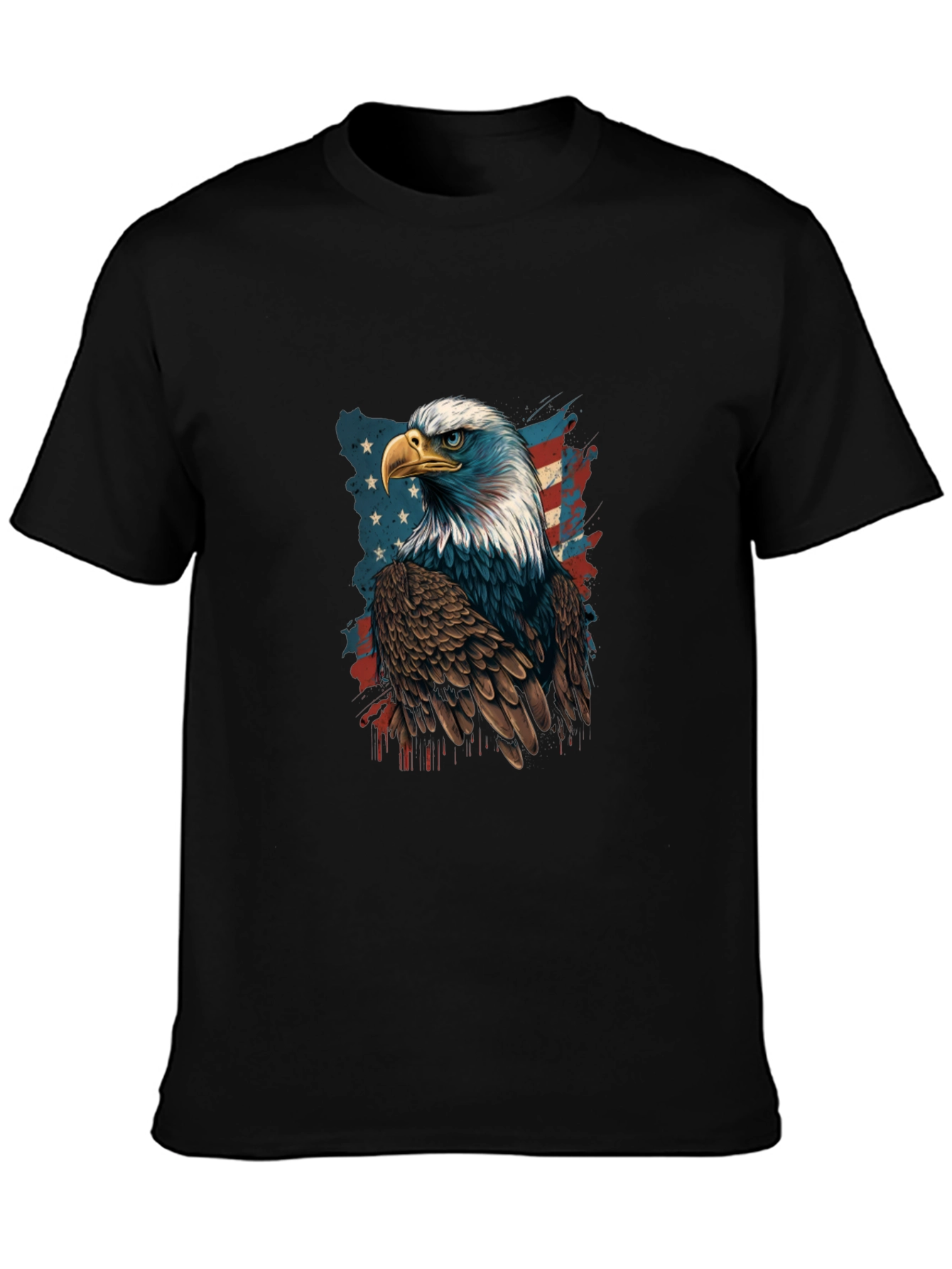 American Eagle Patriotic Graphic Tee