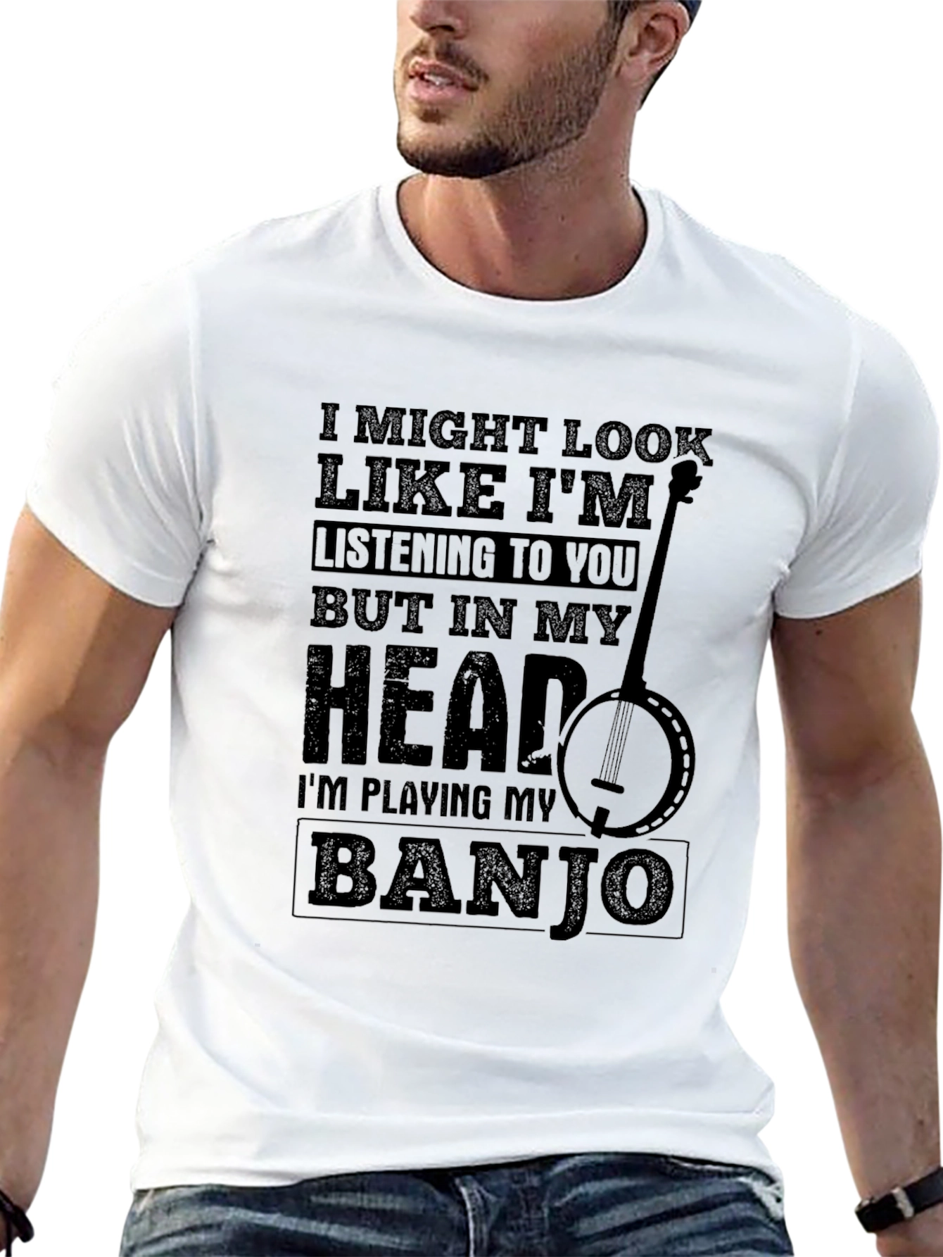 Banjo Player Funny T-Shirt