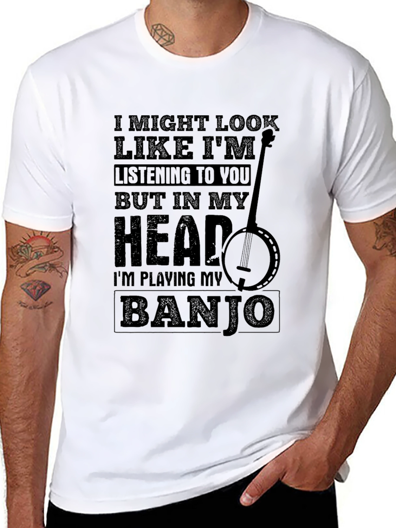 Banjo Player Funny T-Shirt