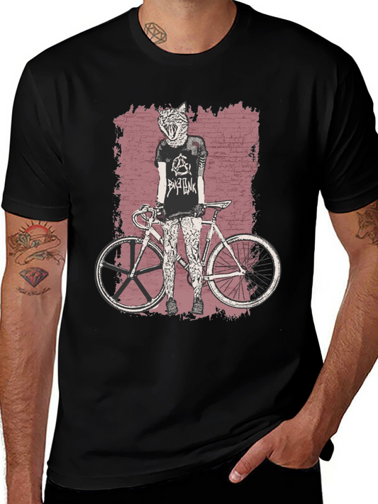Bike Punk Graphic T-Shirt