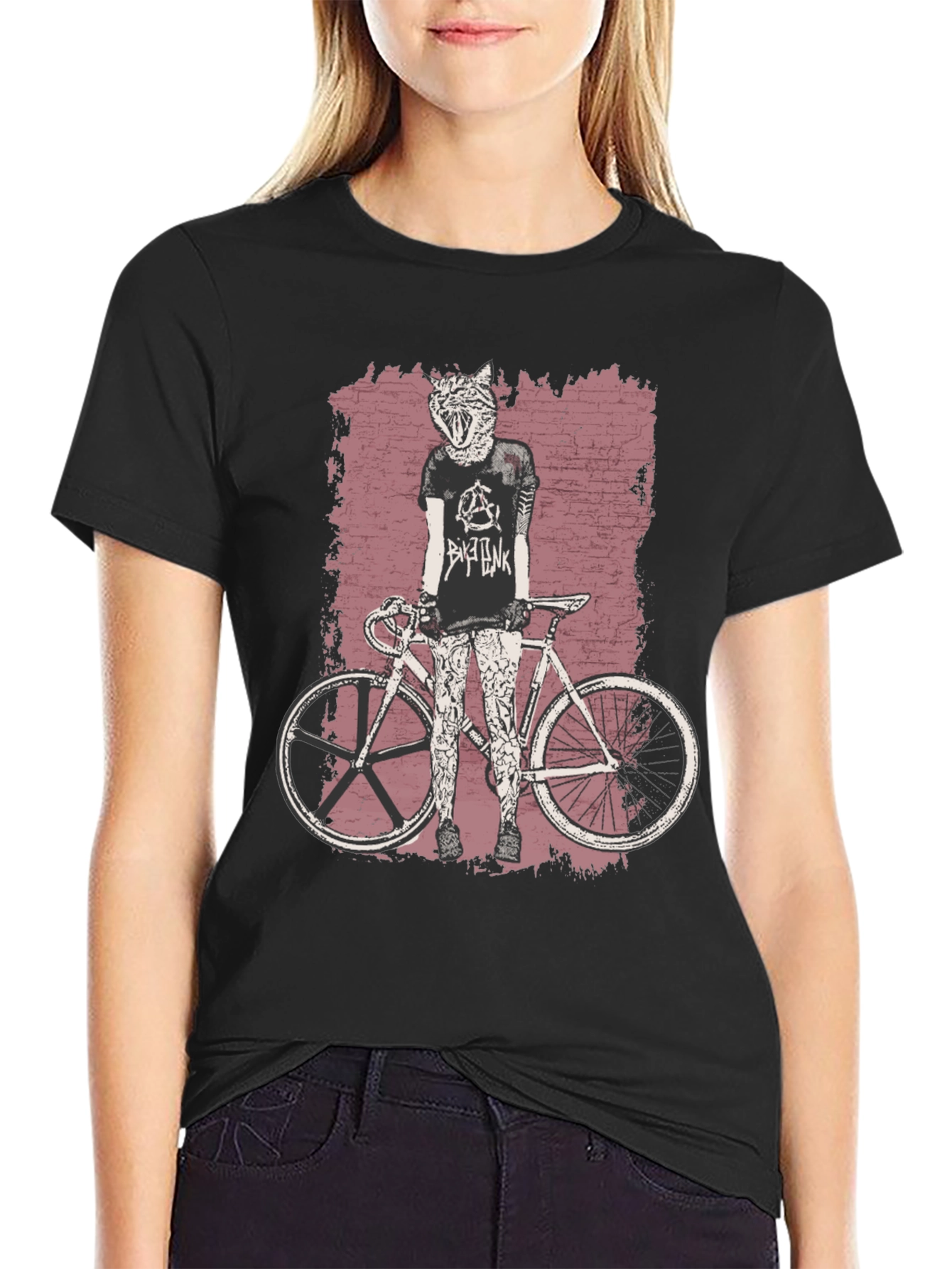 Bike Punk Graphic T-Shirt