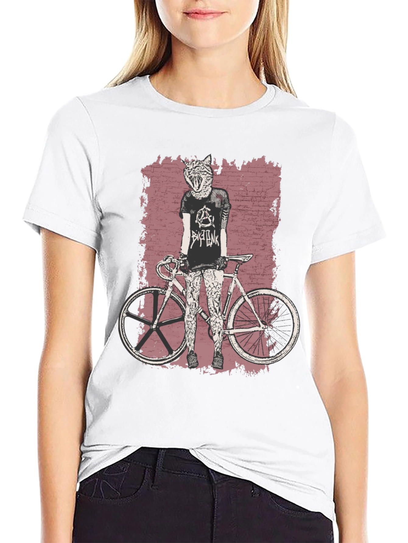 Bike Punk Graphic T-Shirt