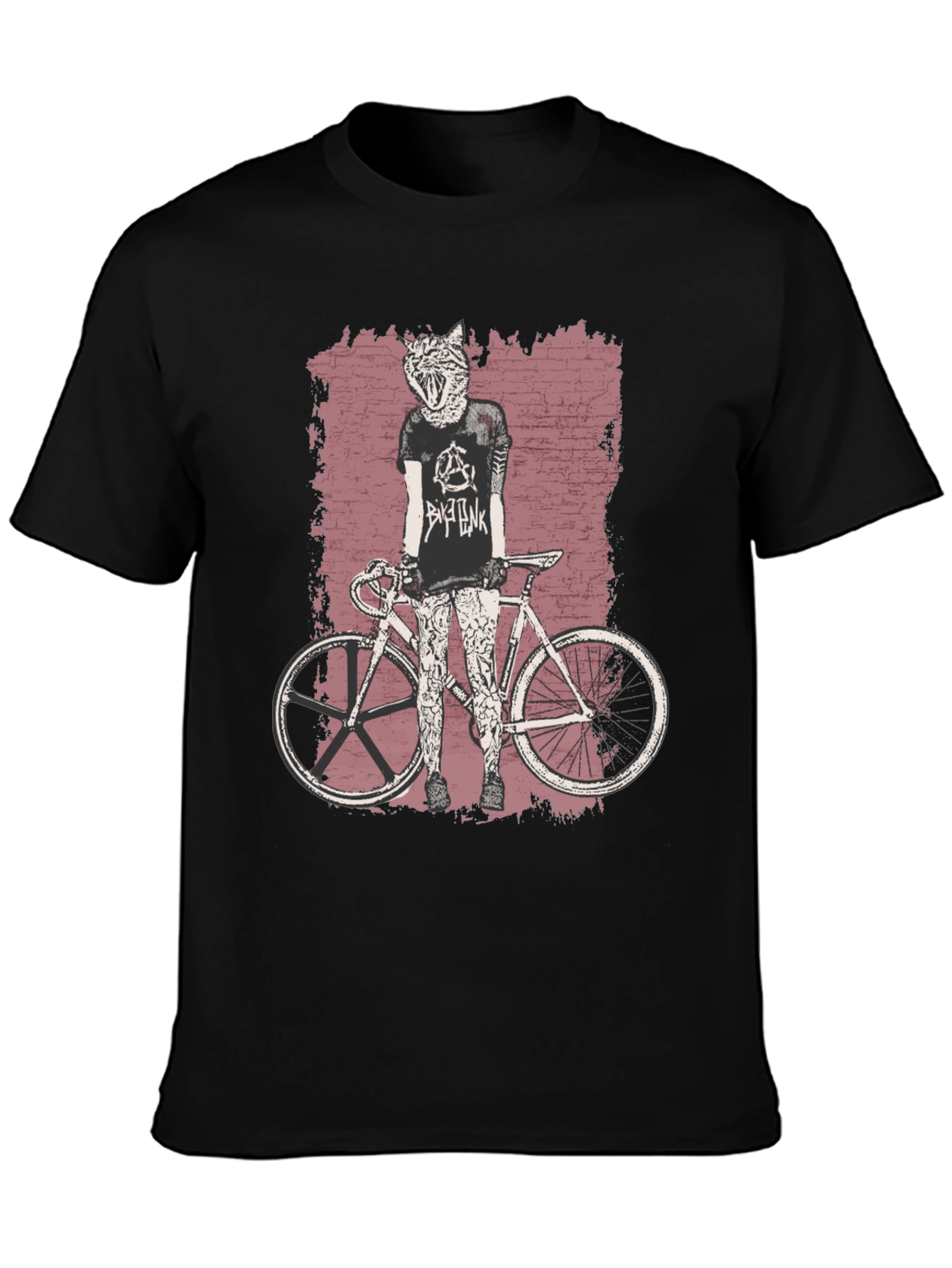 Bike Punk Graphic T-Shirt