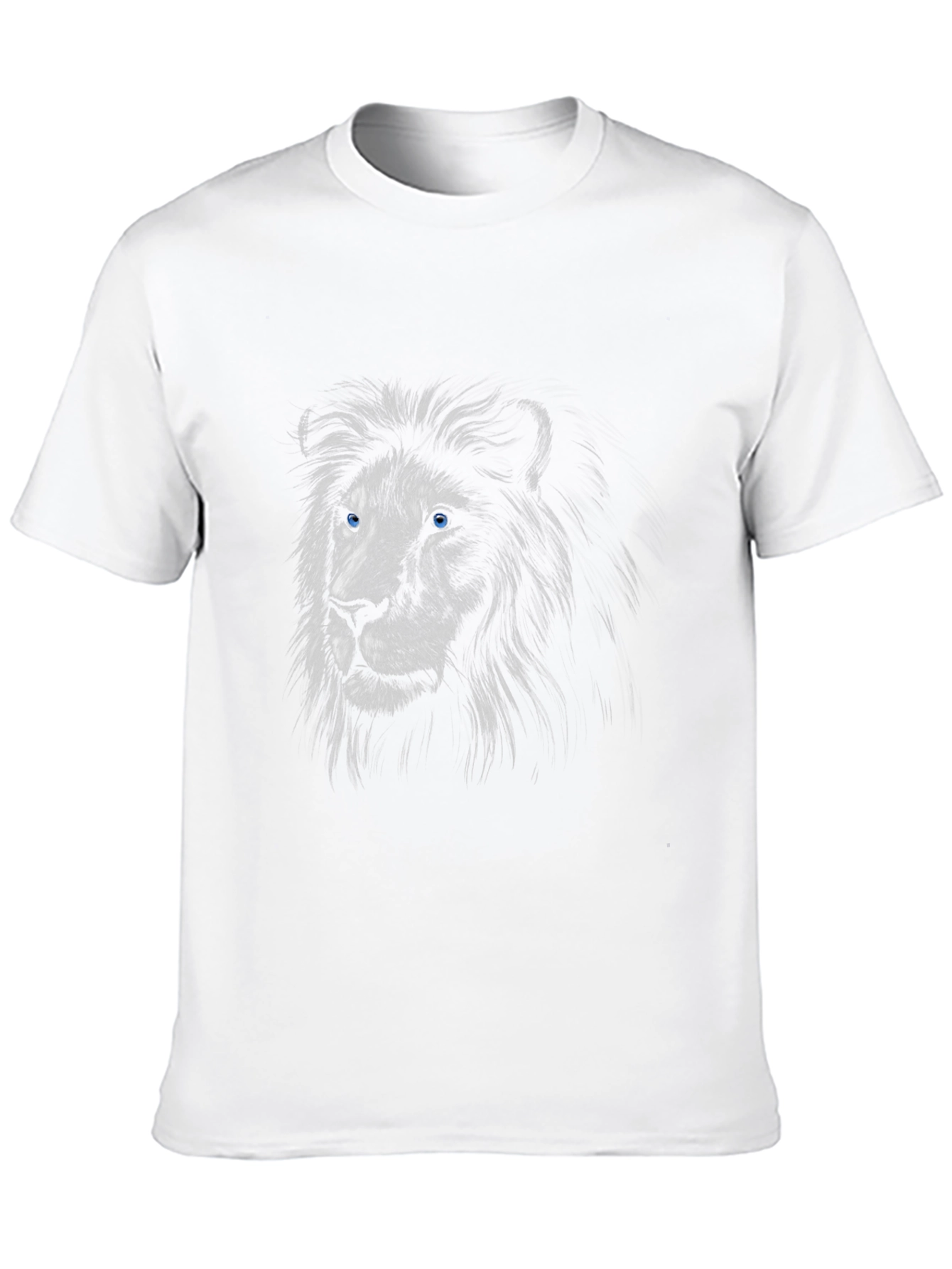 Lion Graphic Tee - Bold Animal Print