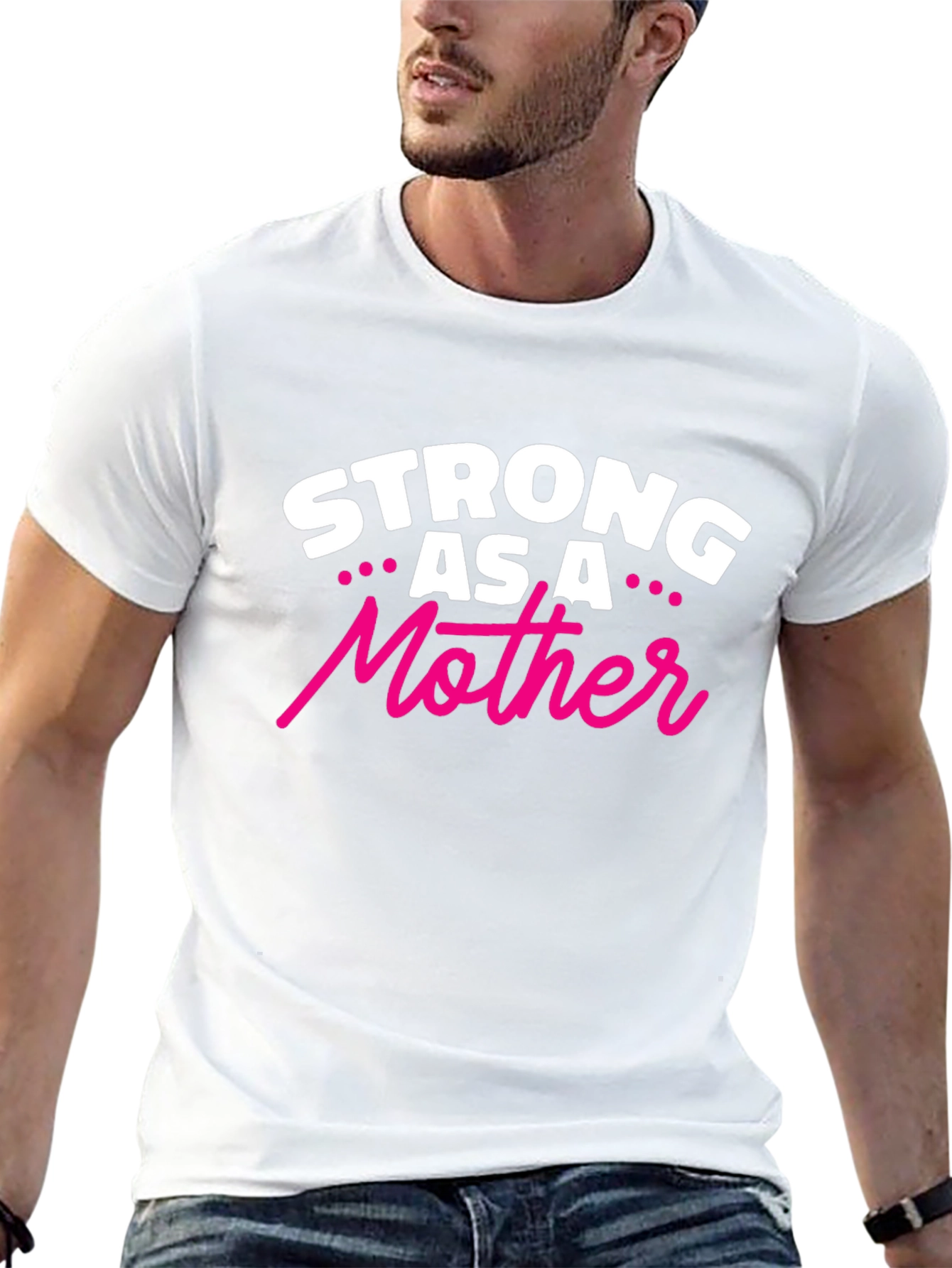 Strong As A Mother Tee - Black
