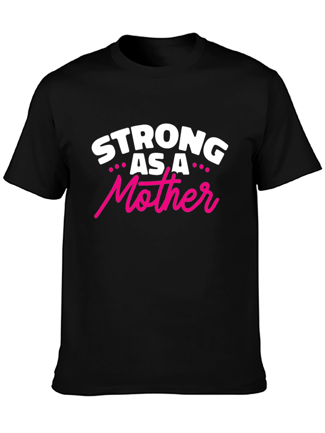 Strong As A Mother Tee - Black