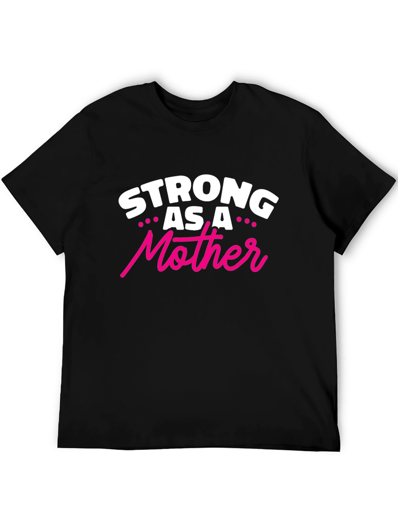 Strong As A Mother Tee - Black