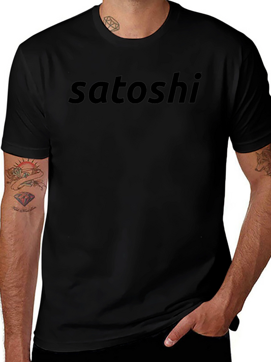 Satoshi T-Shirt - Classic Crypto Style