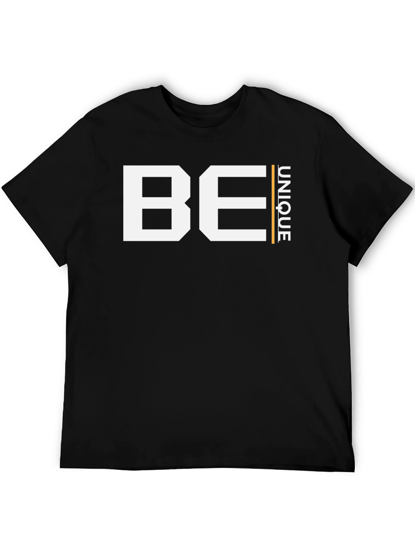 Be Unique Graphic Tee - Black