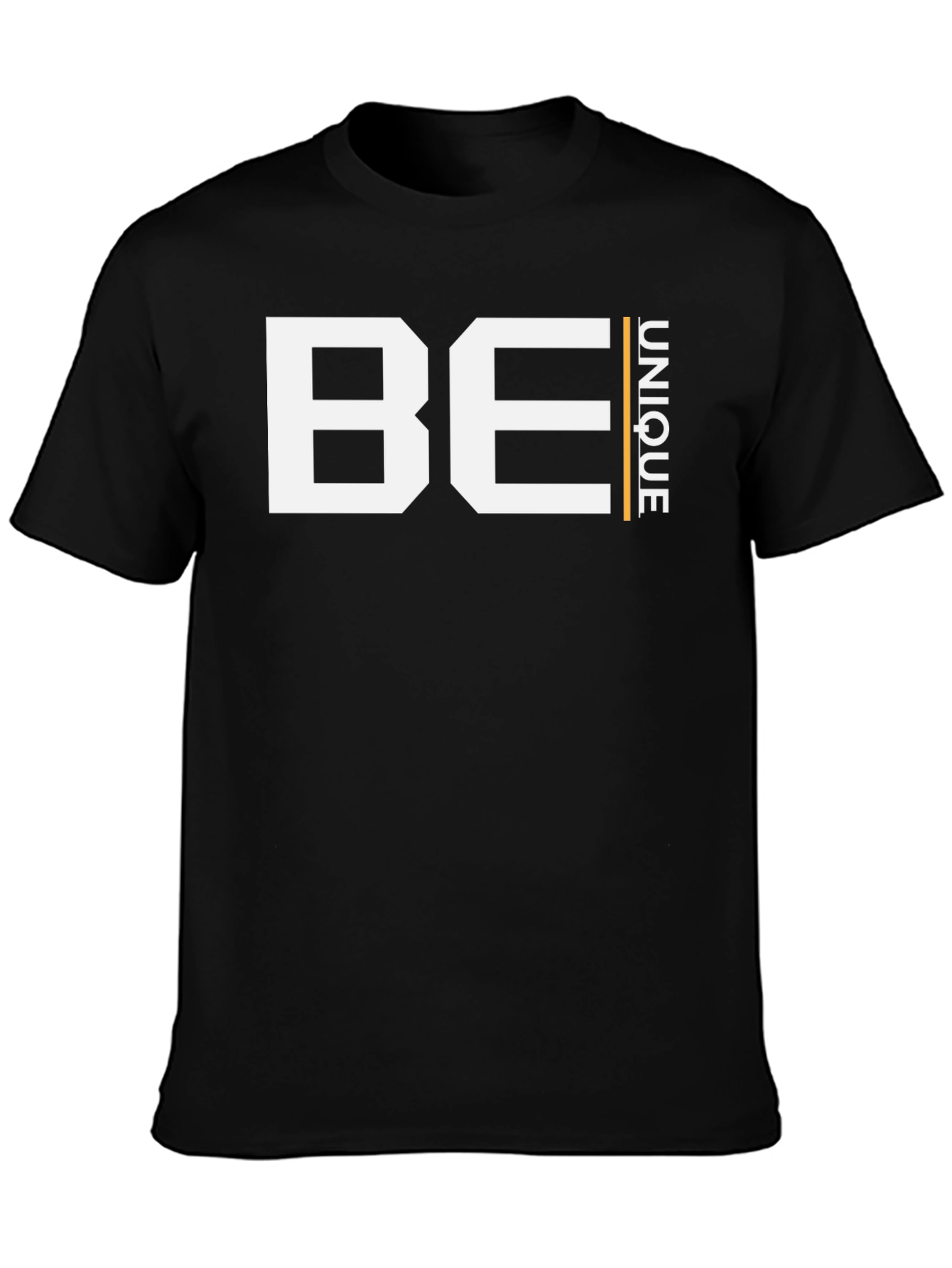 Be Unique Graphic Tee - Black