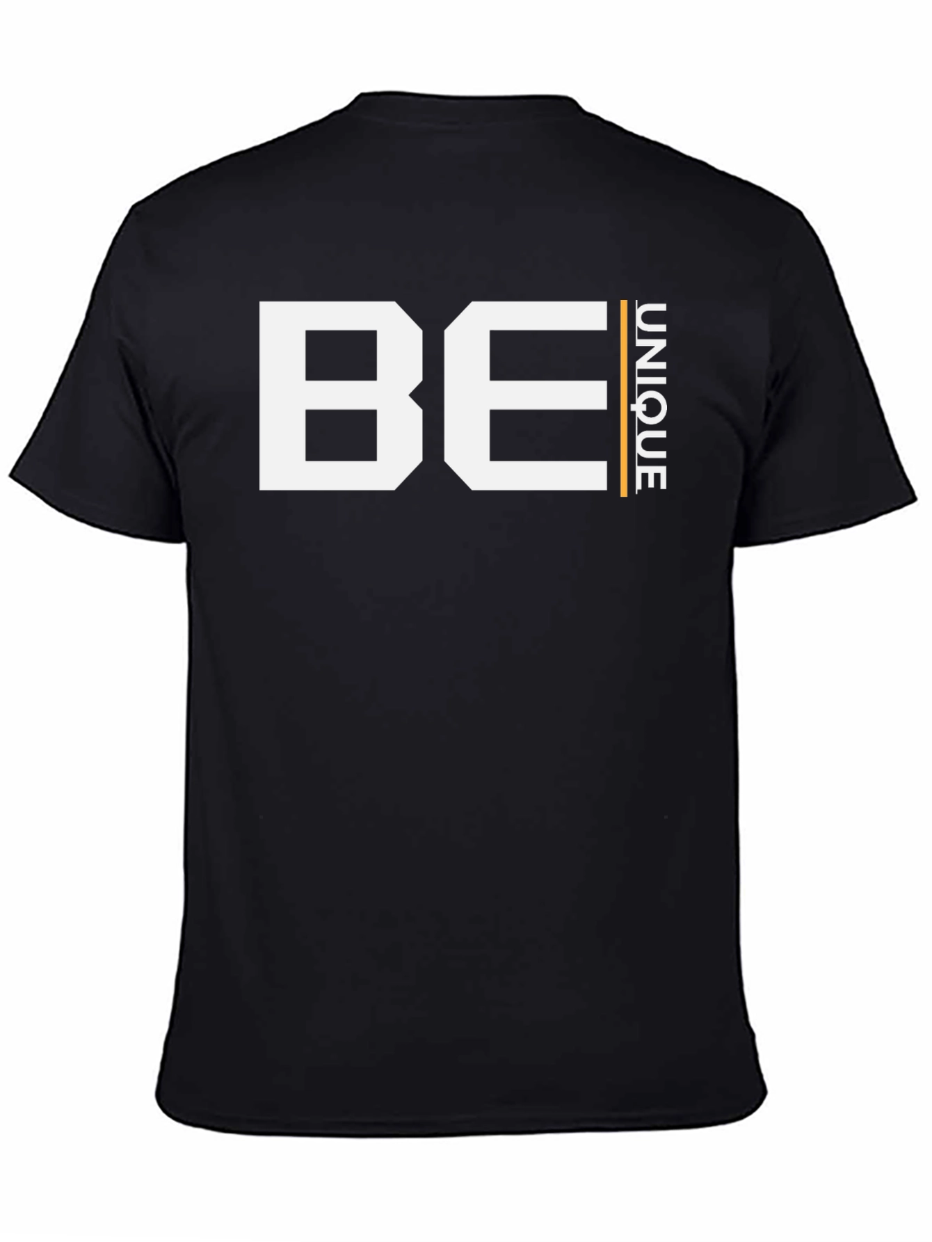 Be Unique Graphic Tee - Black