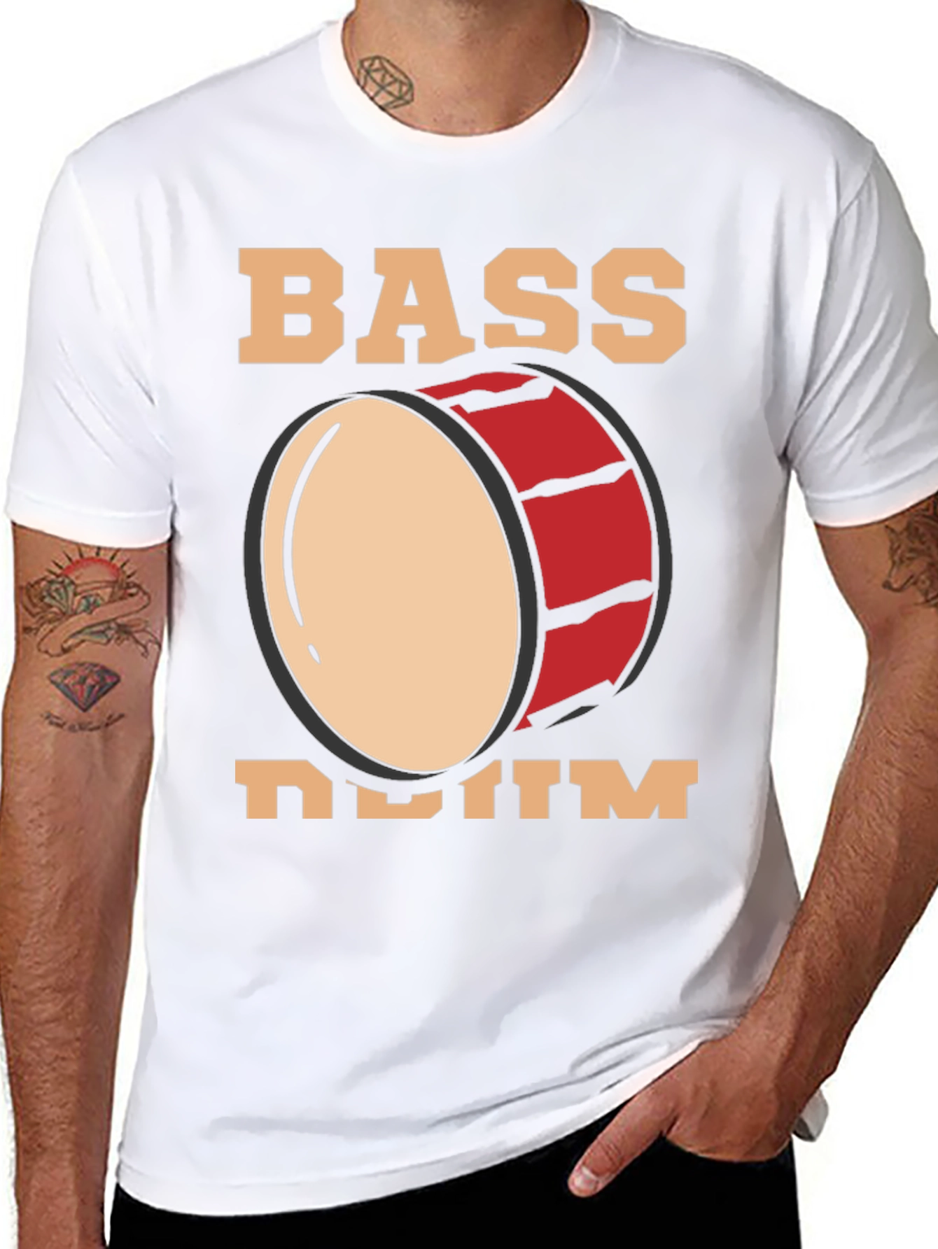 Bass Drum Graphic T-Shirt