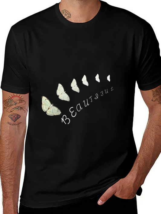 Butterfly Beautiful Graphic T-Shirt