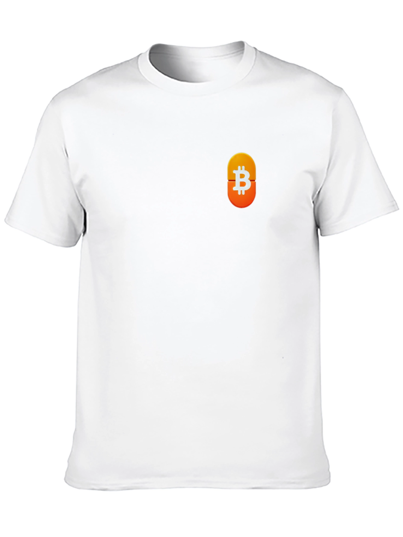 Bitcoin Symbol Black T-Shirt - Crypto Currency Tee
