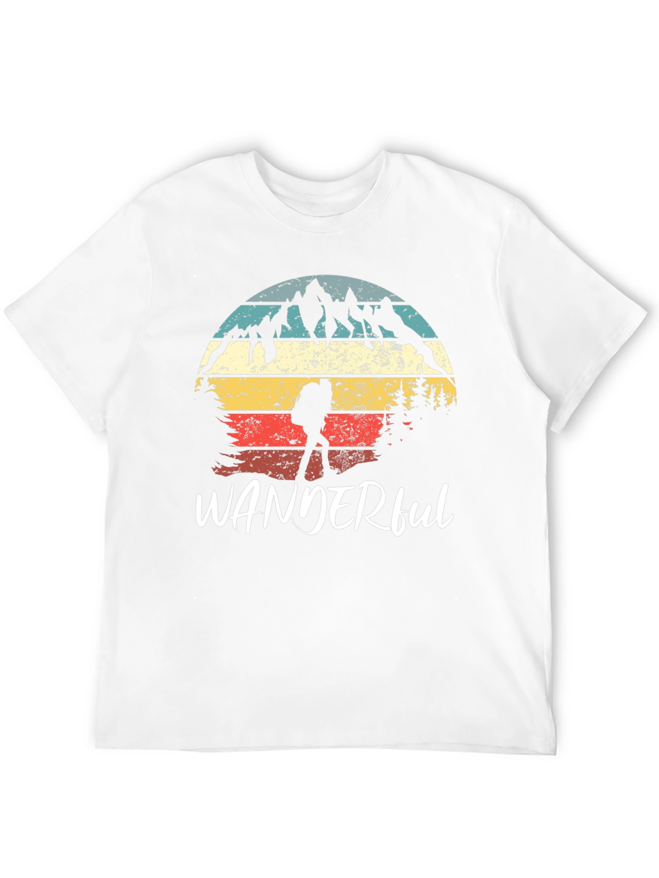 Wanderful Graphic Tee - Mountain Adventure Shirt