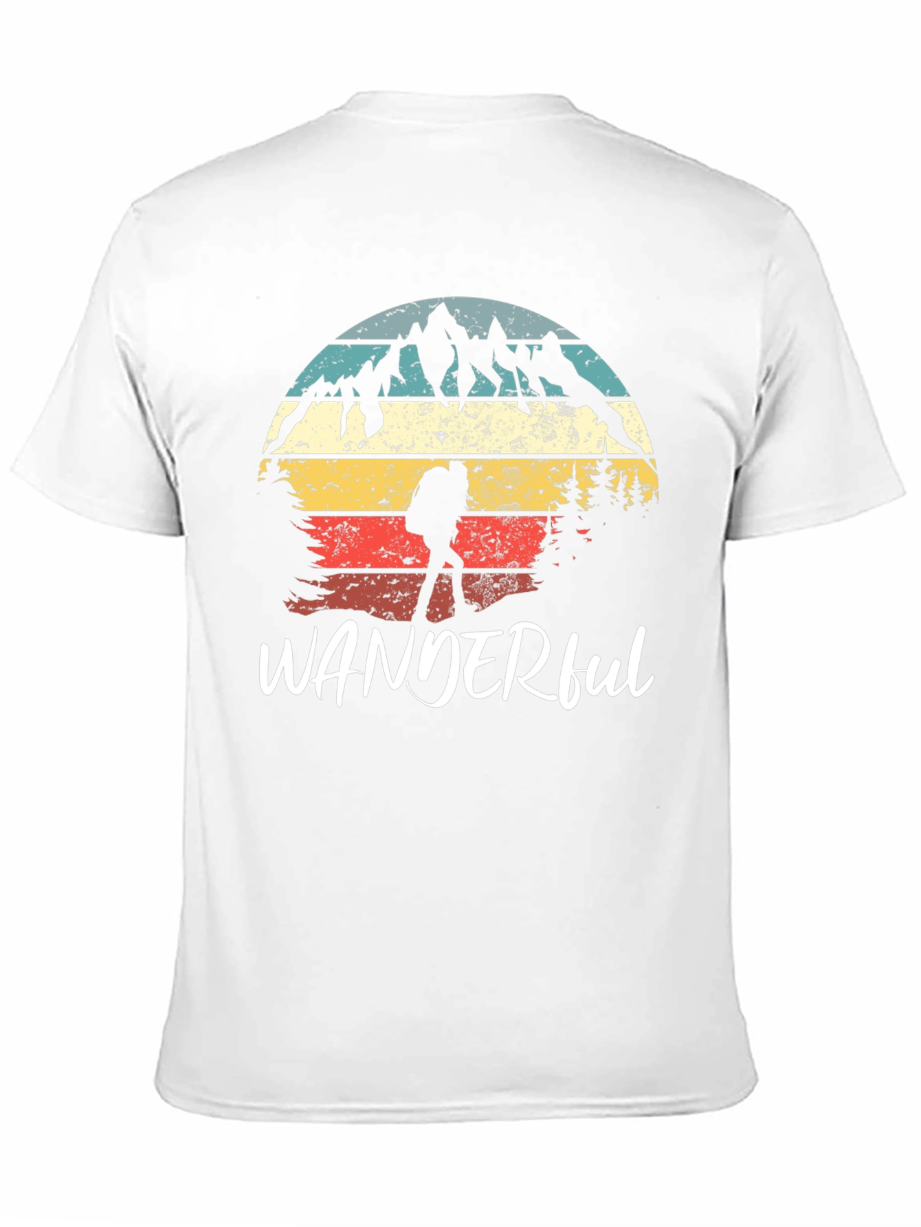 Wanderful Graphic Tee - Mountain Adventure Shirt