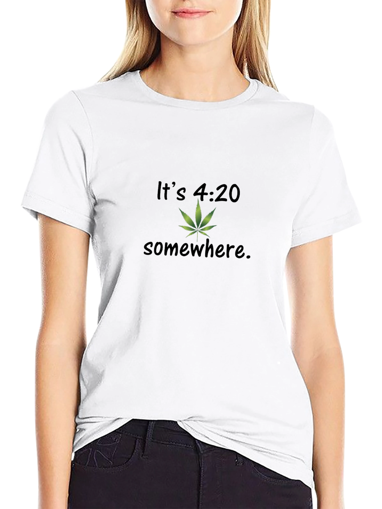 Its 4:20 Somewhere T-Shirt - Black