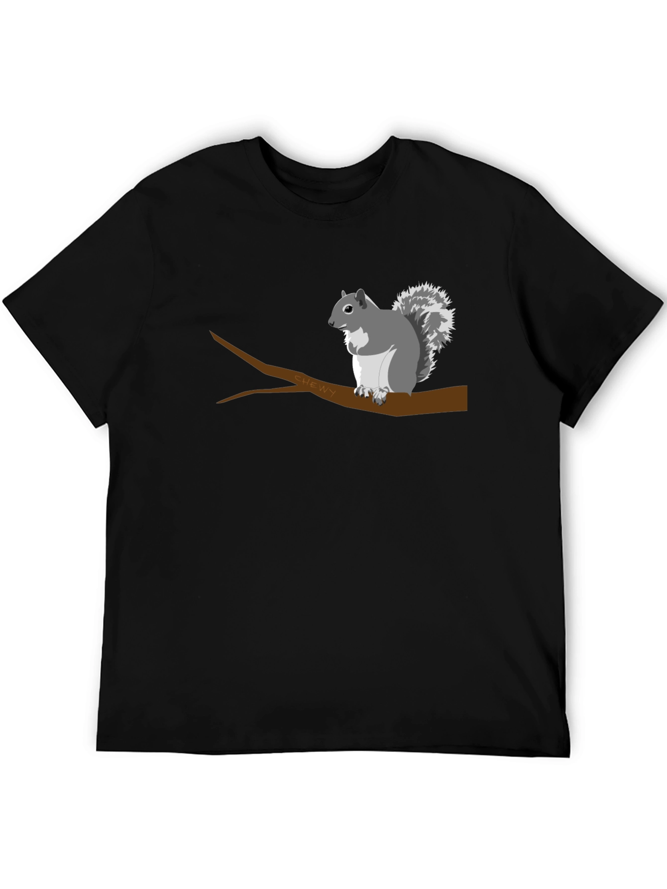 Squirrel on Branch Graphic T-Shirt