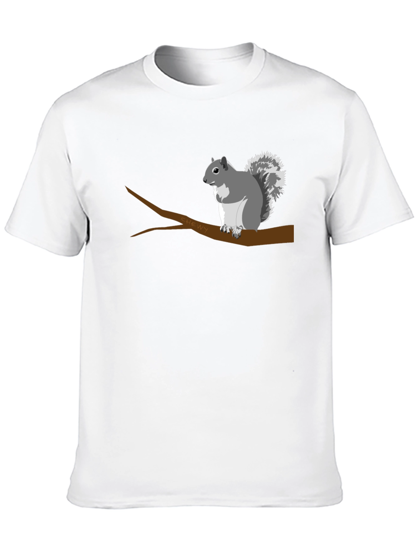 Squirrel on Branch Graphic T-Shirt
