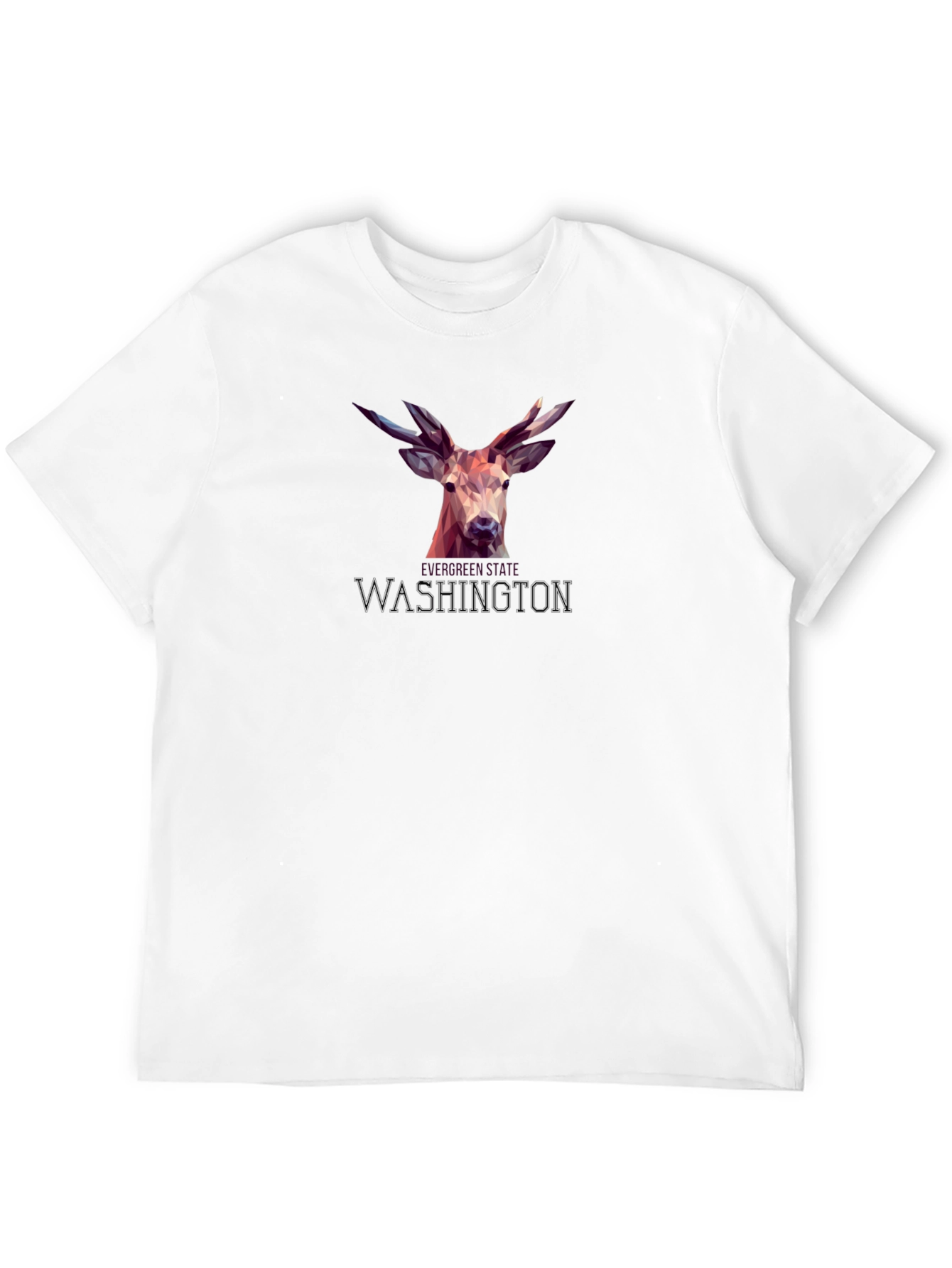 Washington Deer Graphic T-Shirt - Stylish & Unique