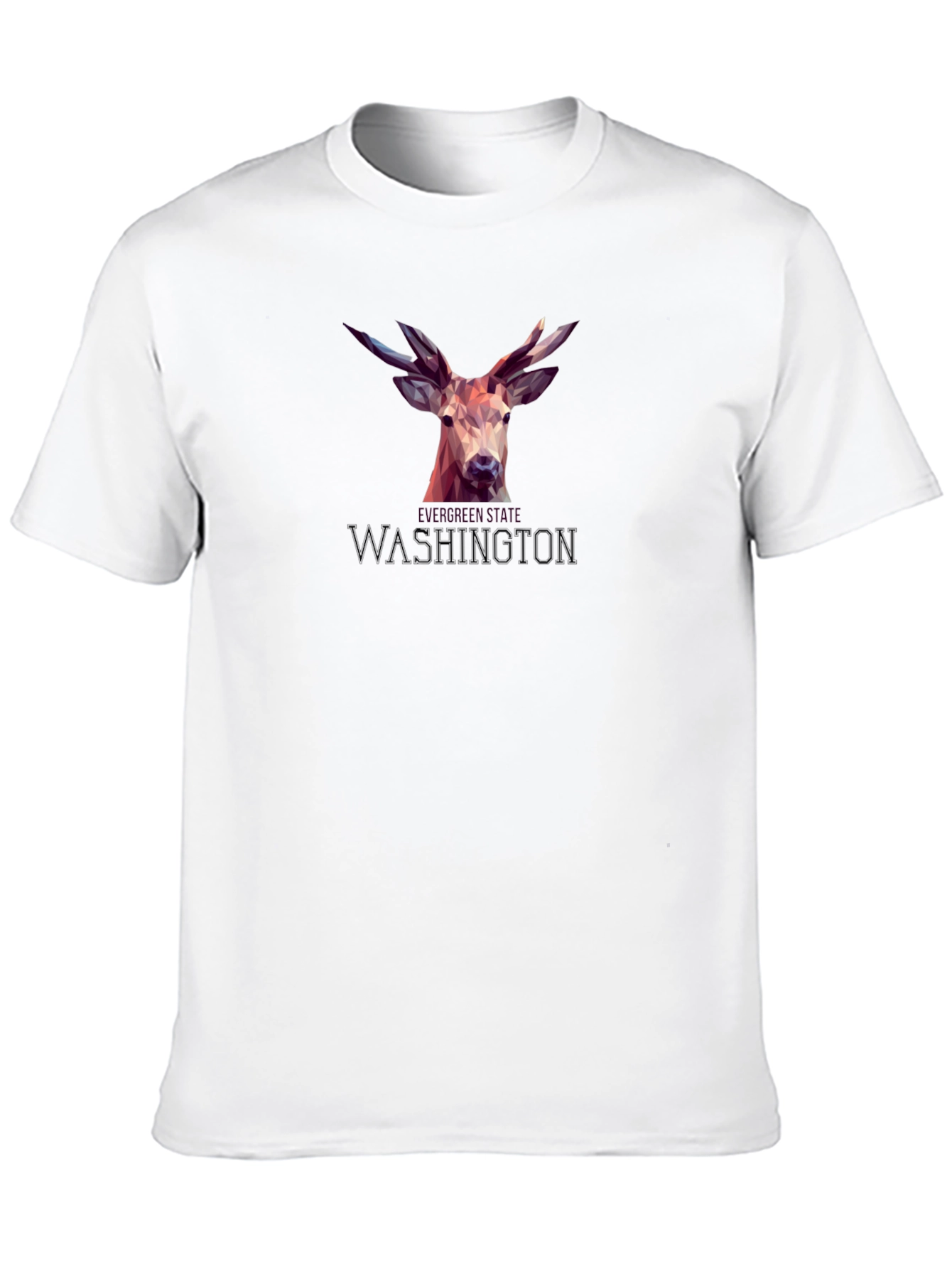 Washington Deer Graphic T-Shirt - Stylish & Unique
