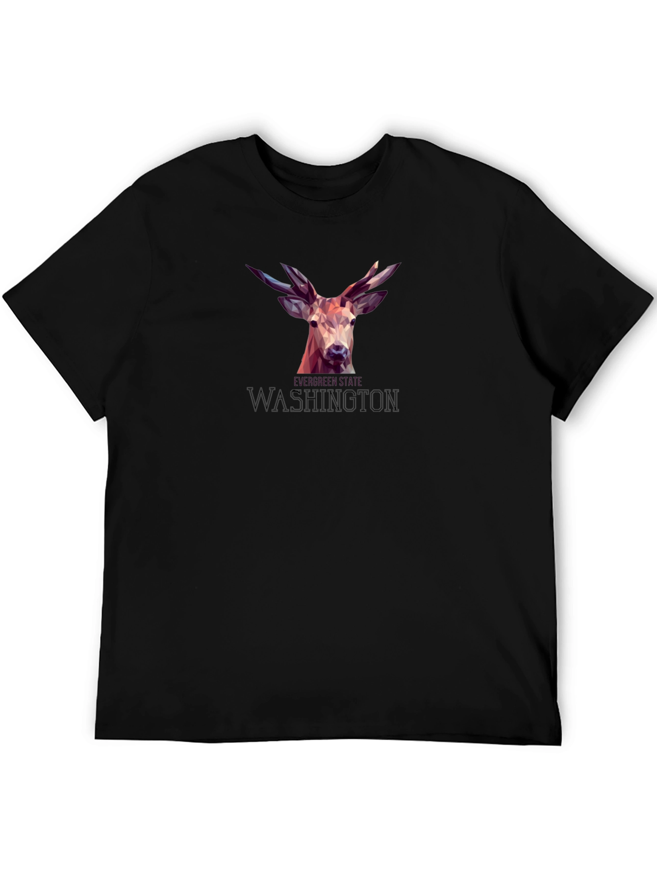 Washington Deer Graphic T-Shirt - Stylish & Unique