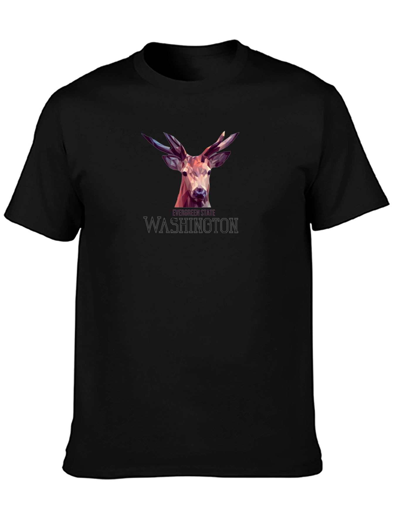 Washington Deer Graphic T-Shirt - Stylish & Unique