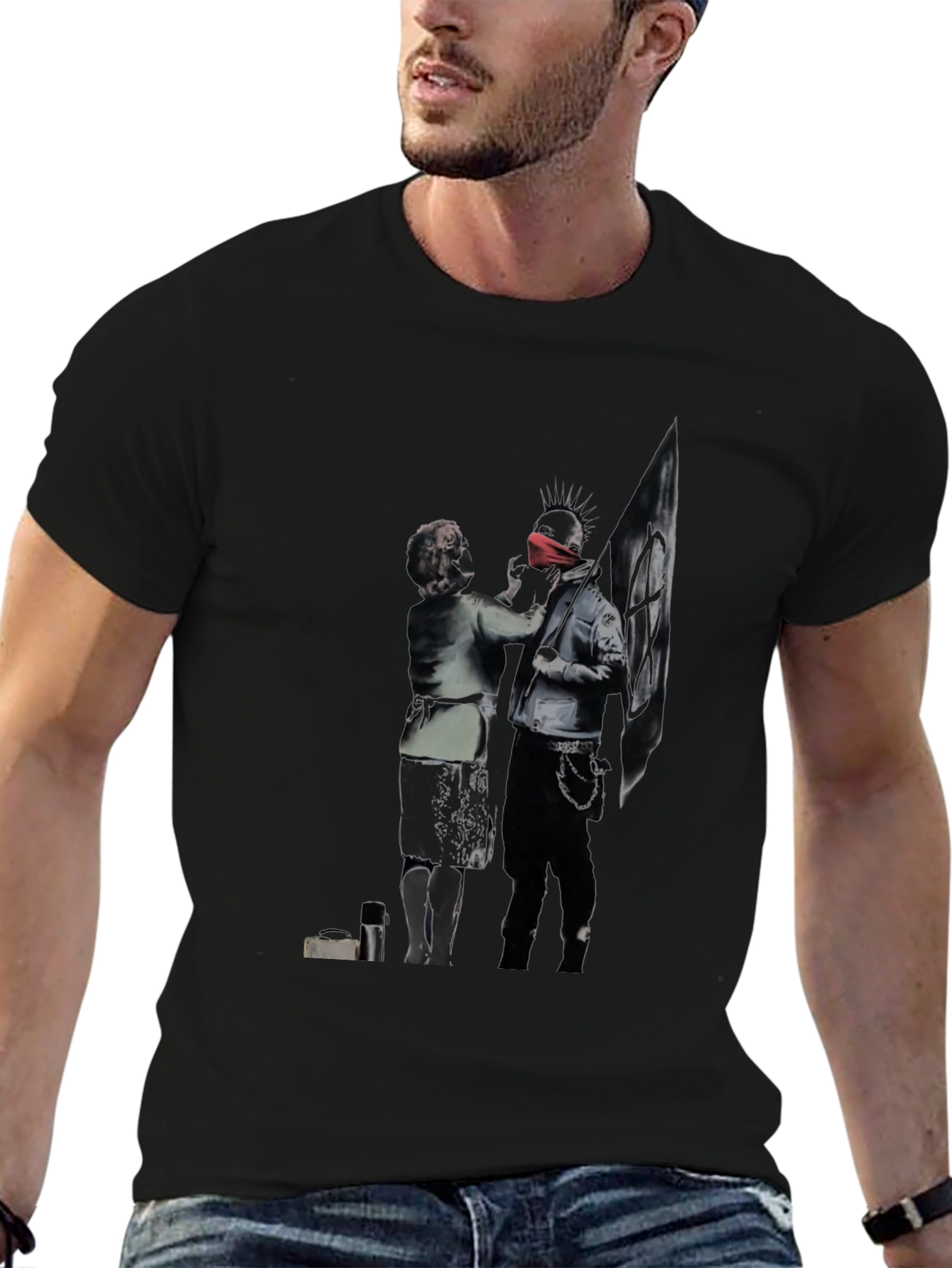 Banksy Anarchy T-Shirt