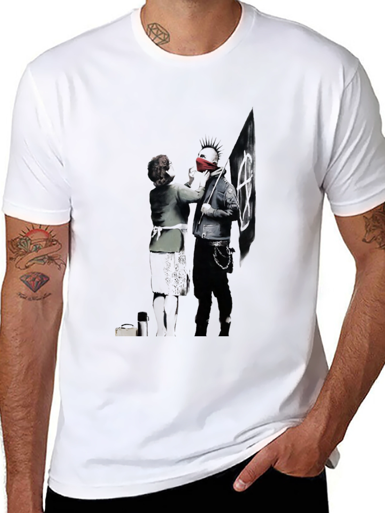 Banksy Anarchy T-Shirt