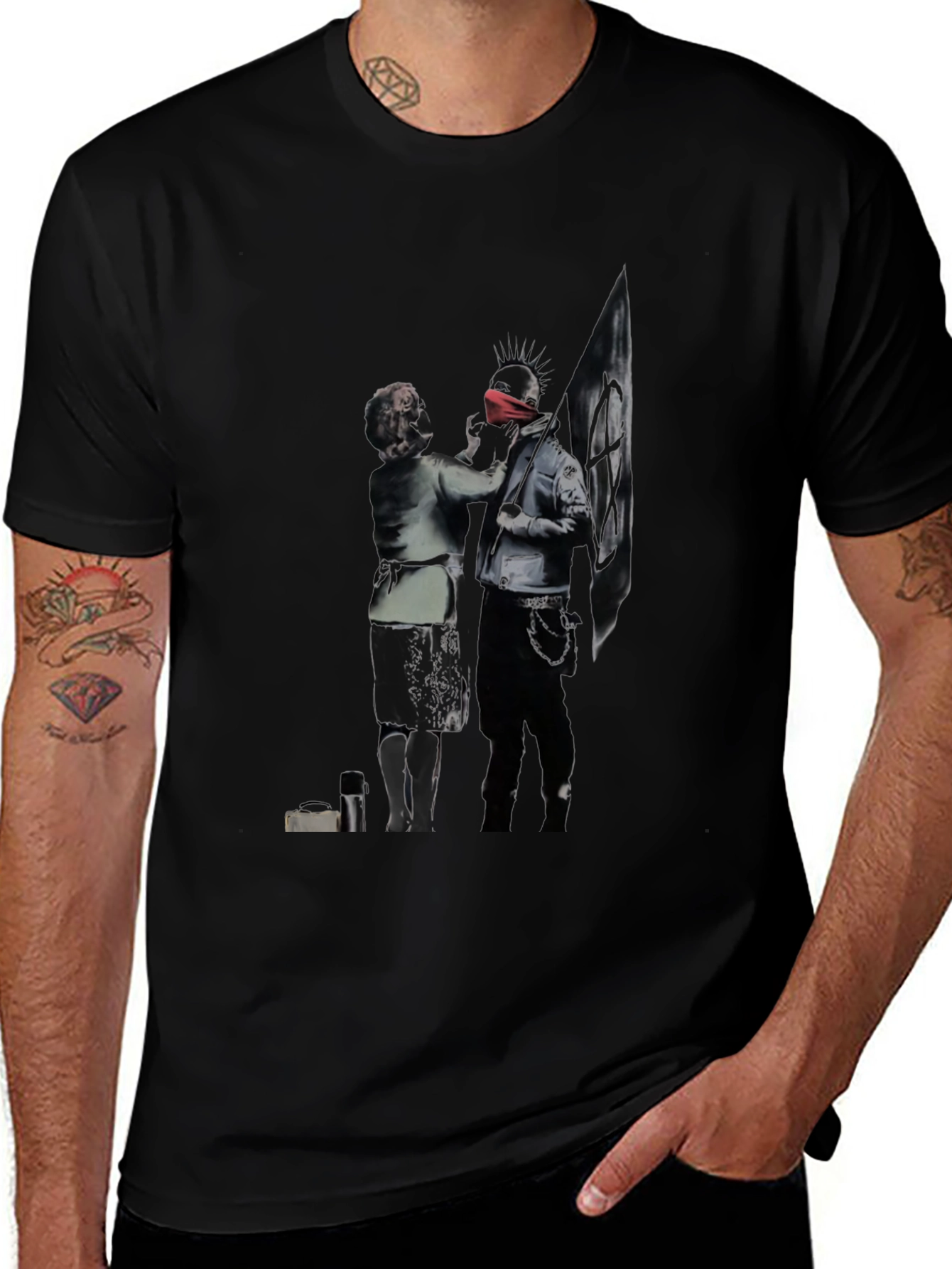 Banksy Anarchy T-Shirt